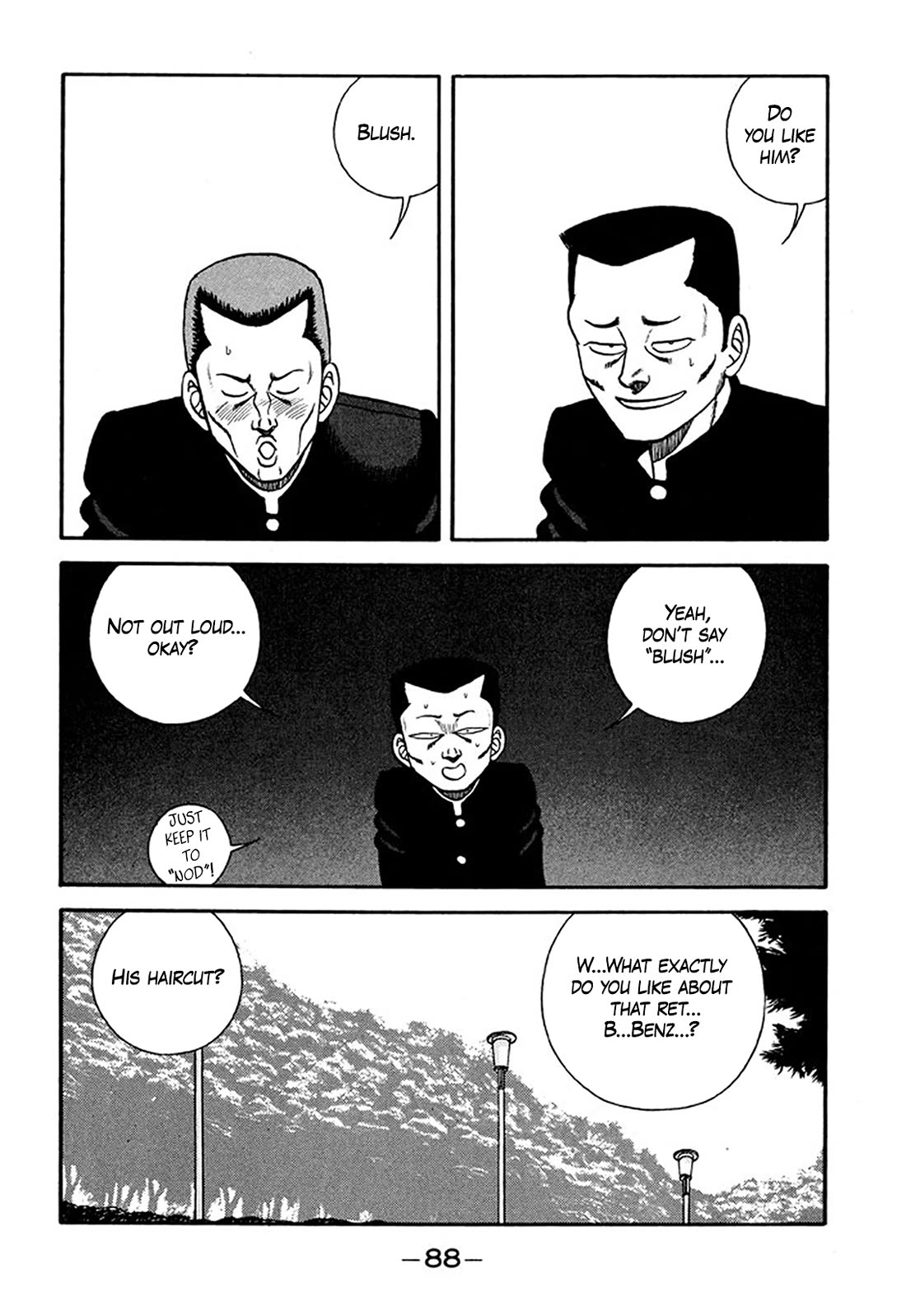 Be-Bop-Highschool Chapter 208 page 12 - Chapter 208: The Blockhead's Cycle of Transmigration