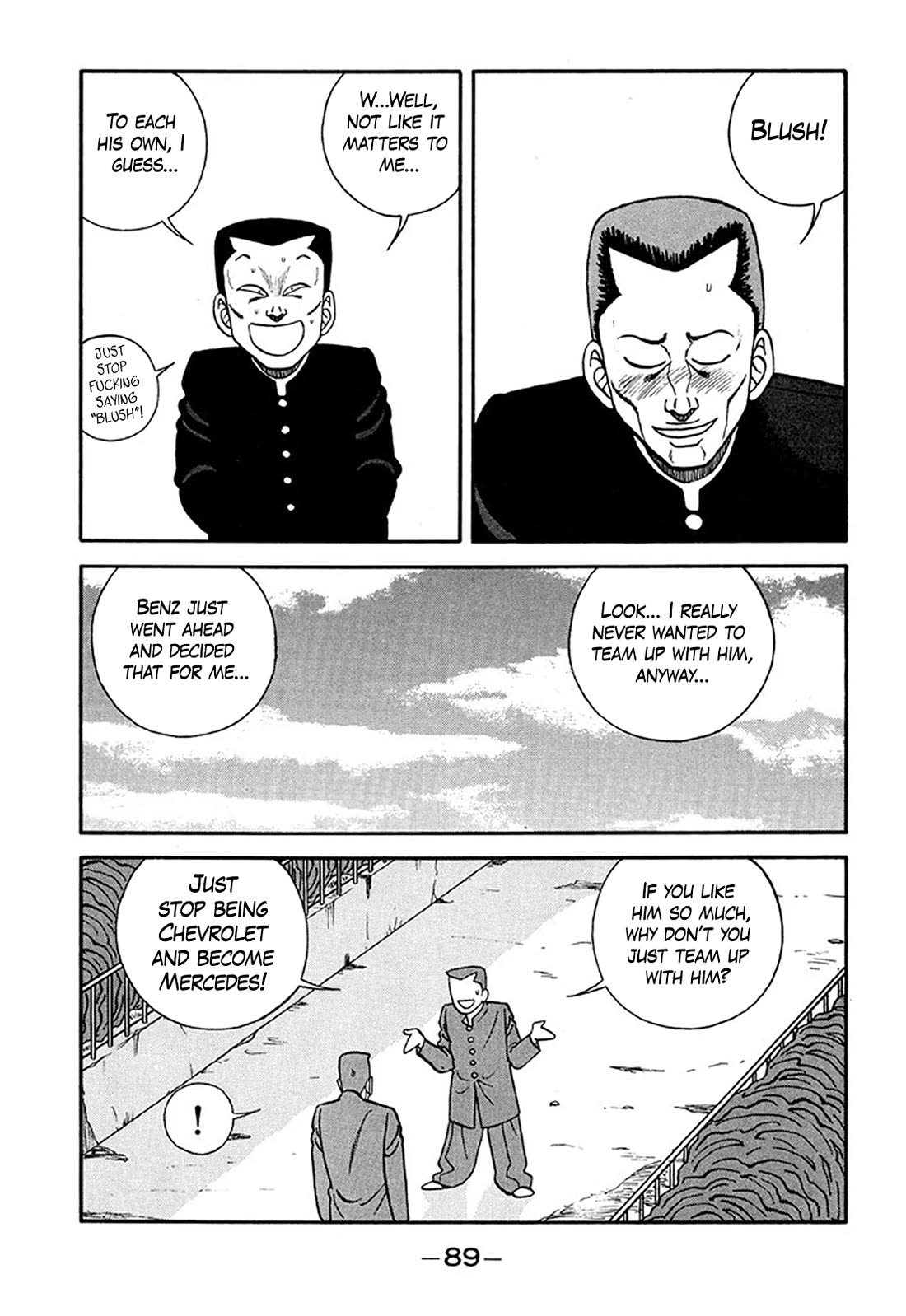Be-Bop-Highschool Chapter 208 page 13 - Chapter 208: The Blockhead's Cycle of Transmigration