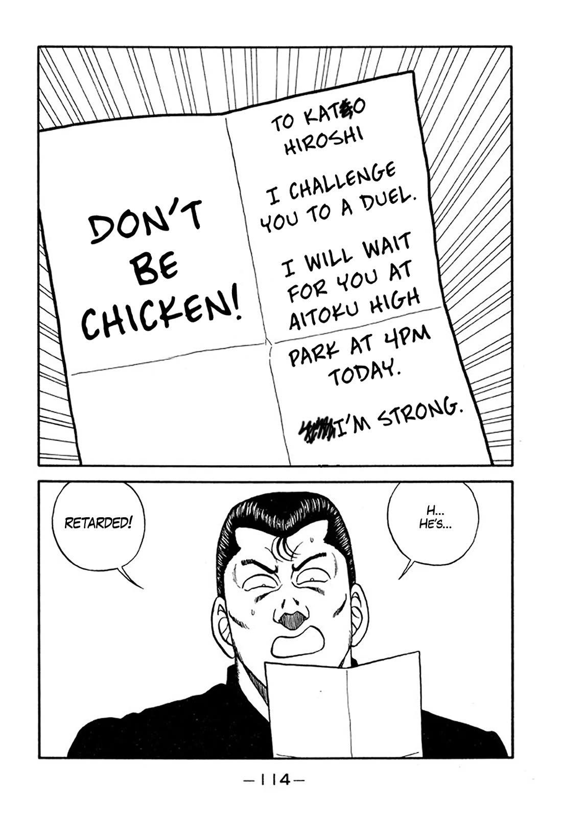 Be-Bop-Highschool Chapter 209 page 10 - Chapter 209: The Delinquent Youth Runs Amok