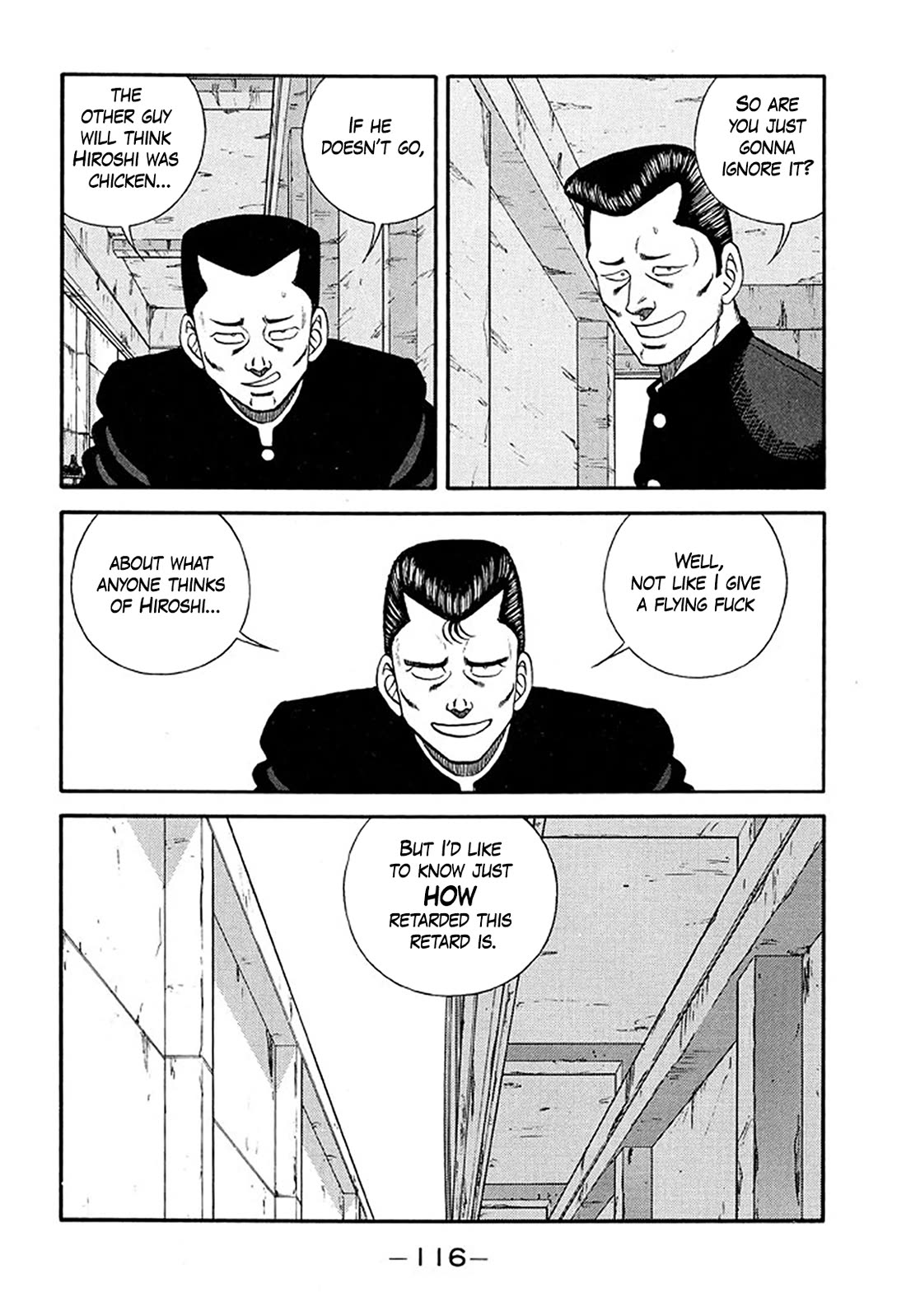 Be-Bop-Highschool Chapter 209 page 11 - Chapter 209: The Delinquent Youth Runs Amok