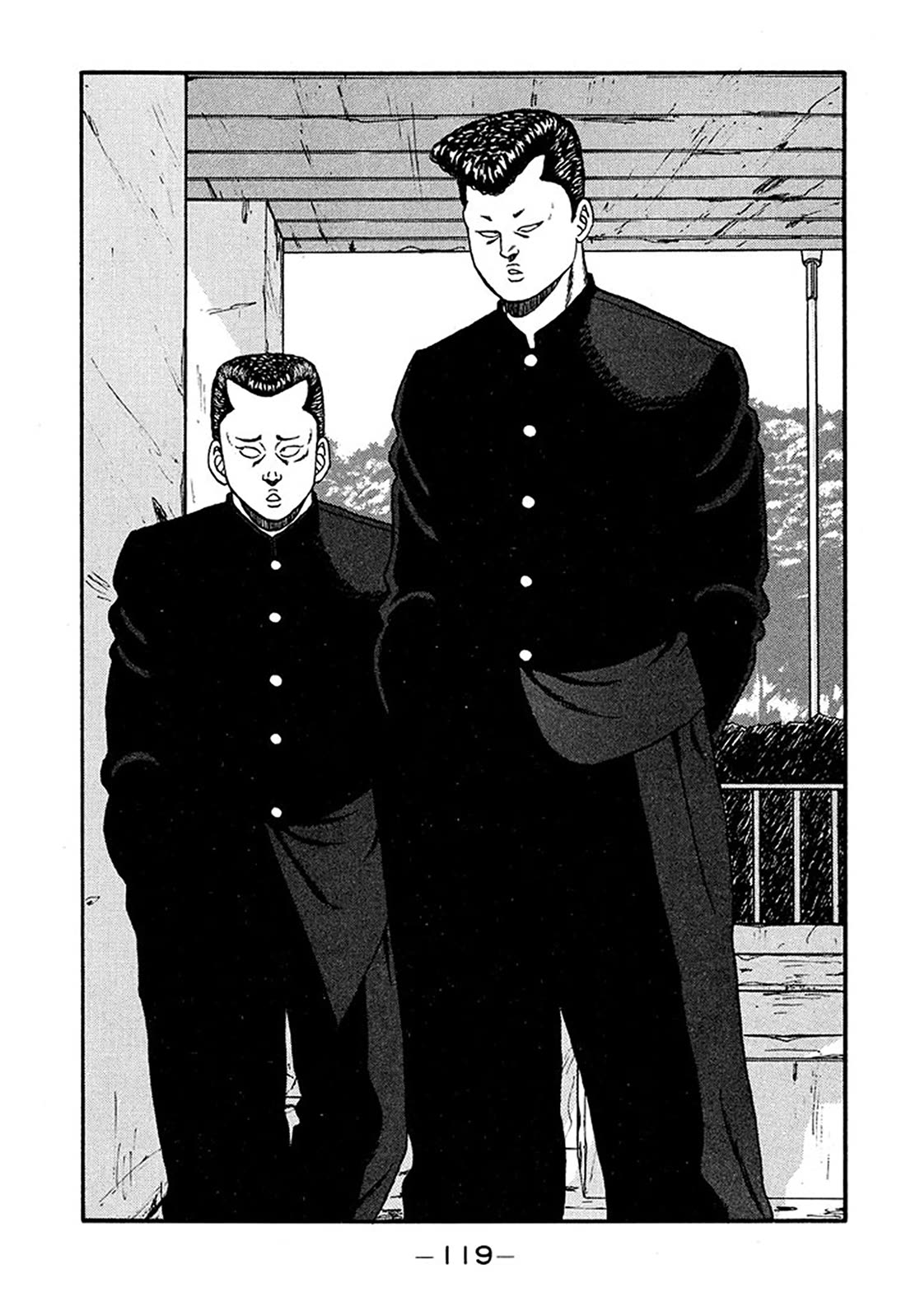 Be-Bop-Highschool Chapter 209 page 14 - Chapter 209: The Delinquent Youth Runs Amok