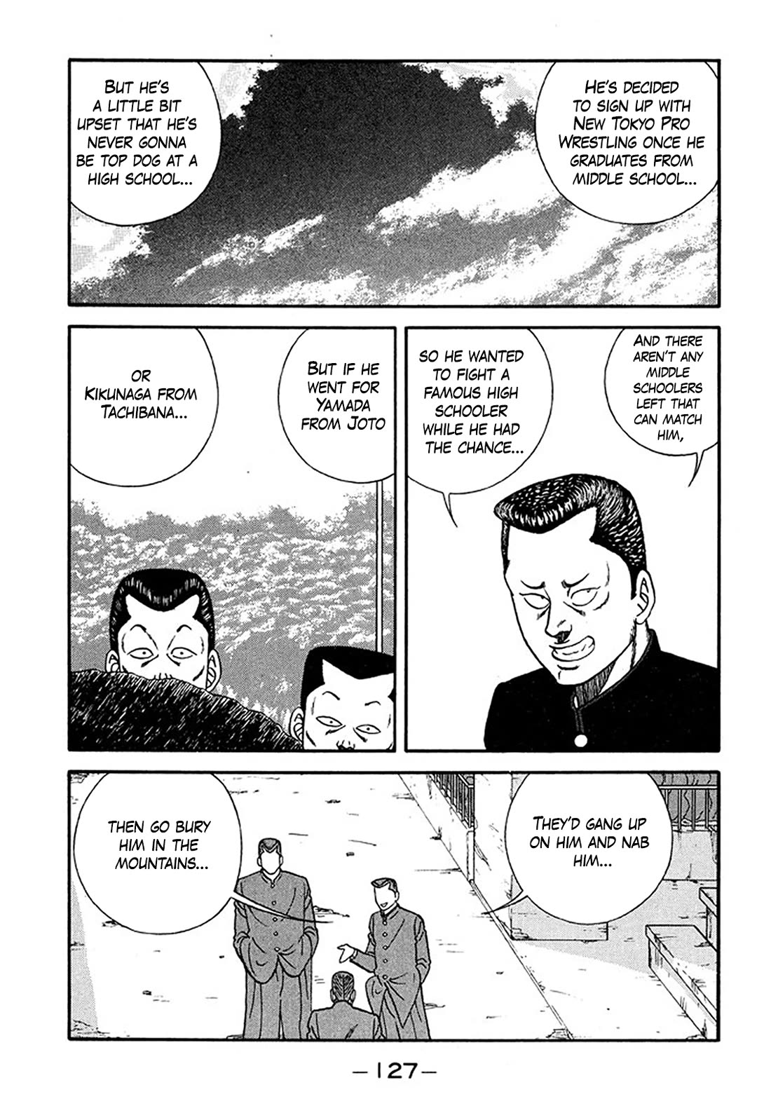 Be-Bop-Highschool Chapter 209 page 22 - Chapter 209: The Delinquent Youth Runs Amok