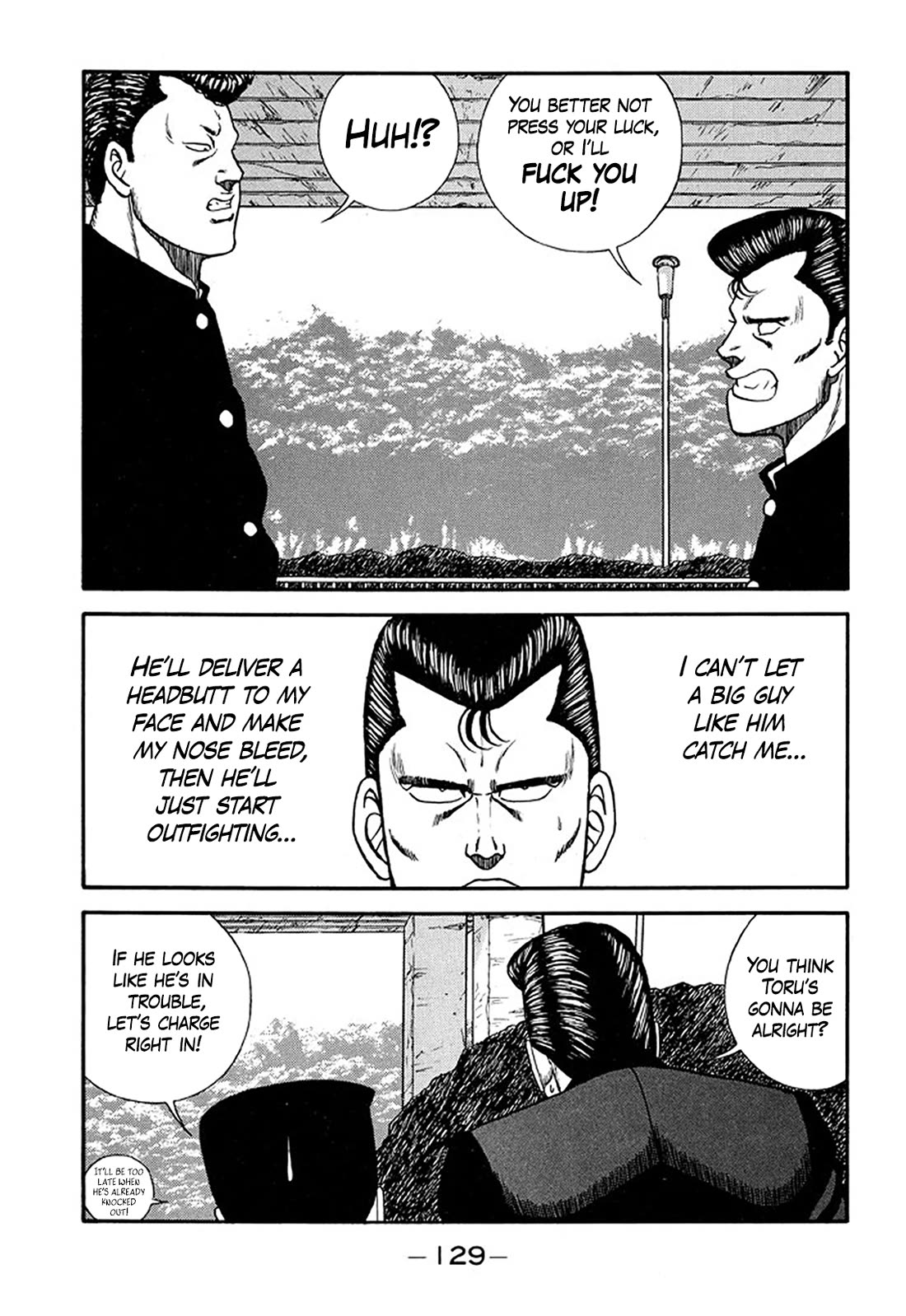 Be-Bop-Highschool Chapter 209 page 24 - Chapter 209: The Delinquent Youth Runs Amok