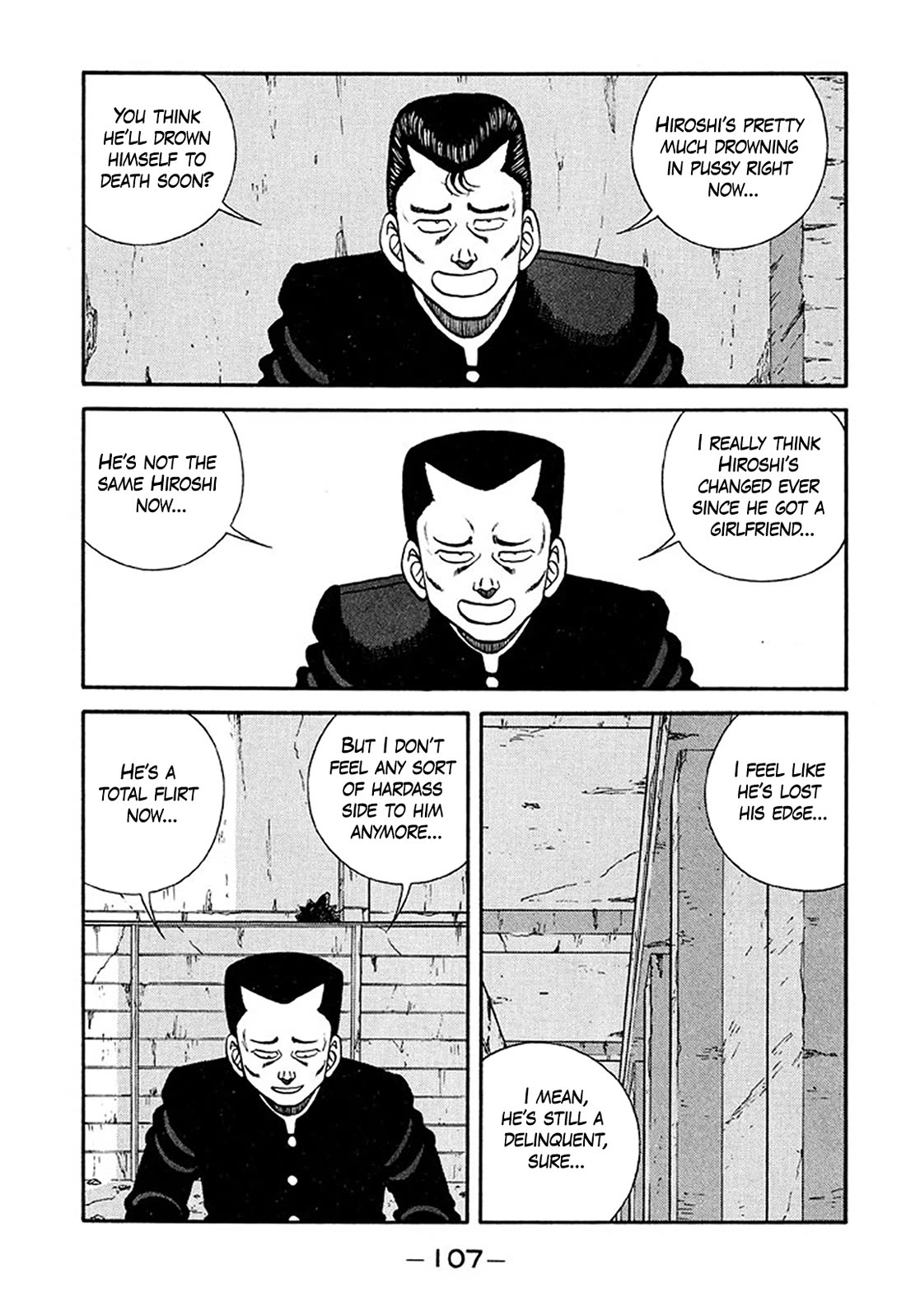 Be-Bop-Highschool Chapter 209 page 3 - Chapter 209: The Delinquent Youth Runs Amok