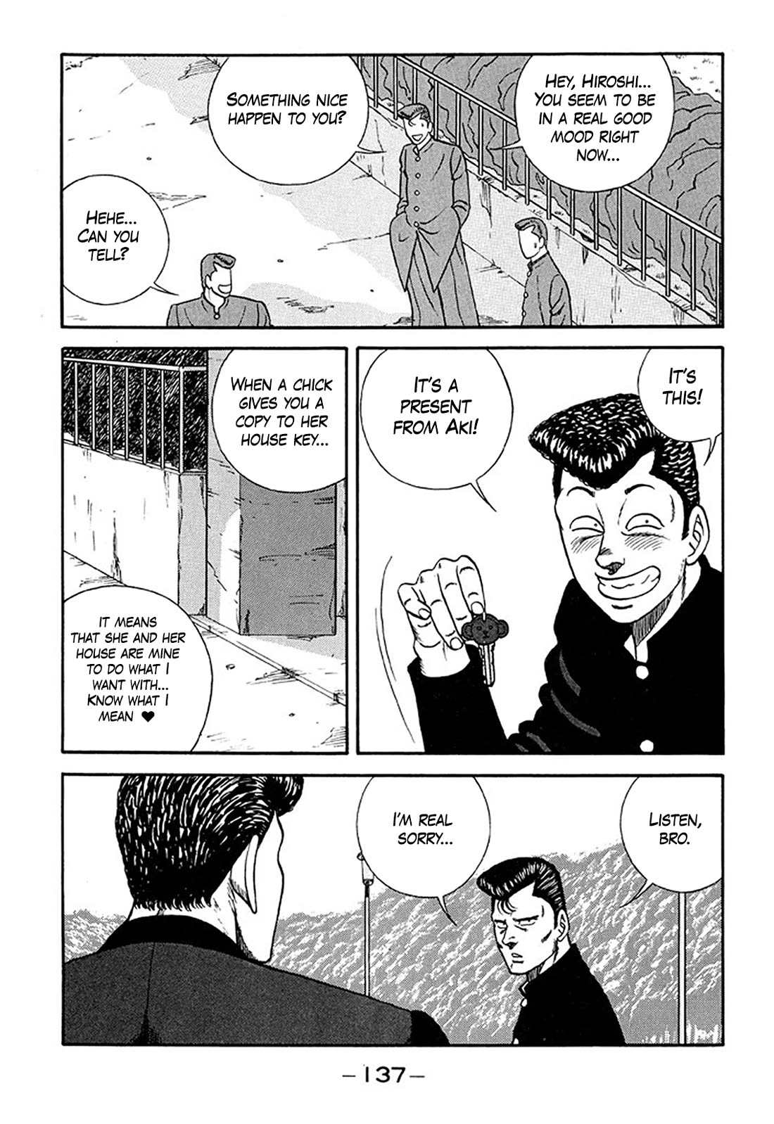 Be-Bop-Highschool Chapter 209 page 32 - Chapter 209: The Delinquent Youth Runs Amok