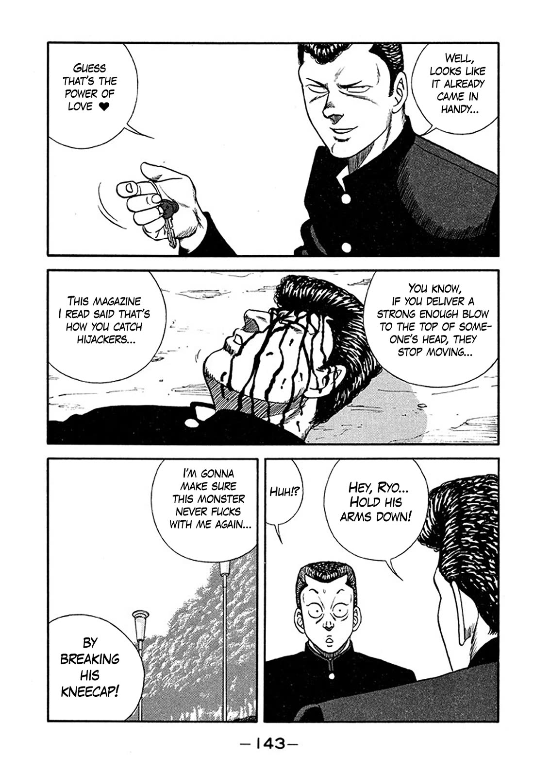 Be-Bop-Highschool Chapter 209 page 38 - Chapter 209: The Delinquent Youth Runs Amok