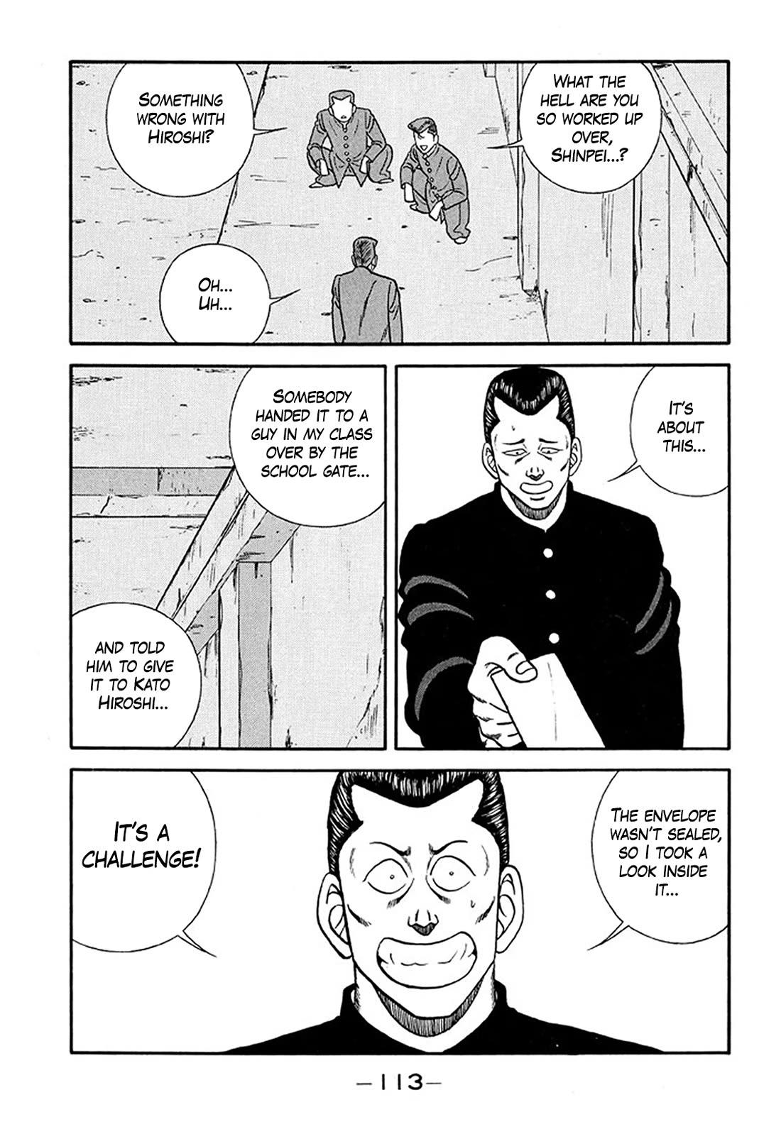 Be-Bop-Highschool Chapter 209 page 9 - Chapter 209: The Delinquent Youth Runs Amok