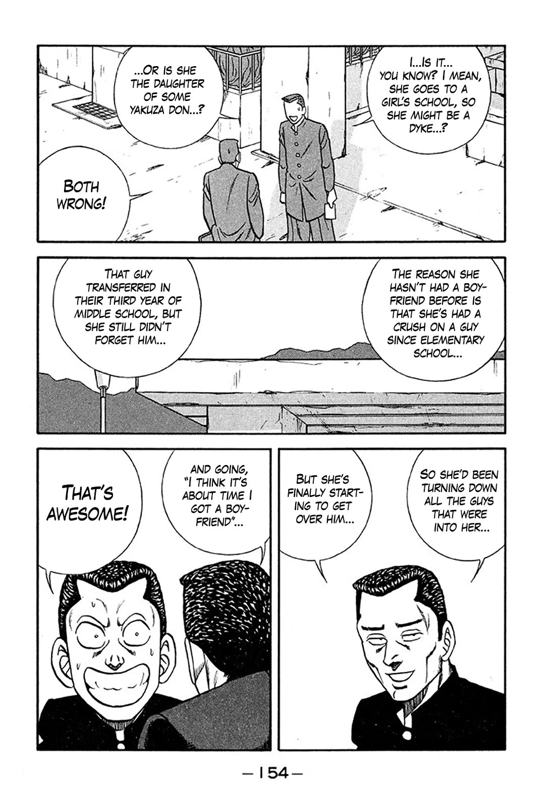 Be-Bop-Highschool Chapter 210 page 10 - Chapter 210: Chronicle of the Broken Bastard's Bitter Fight