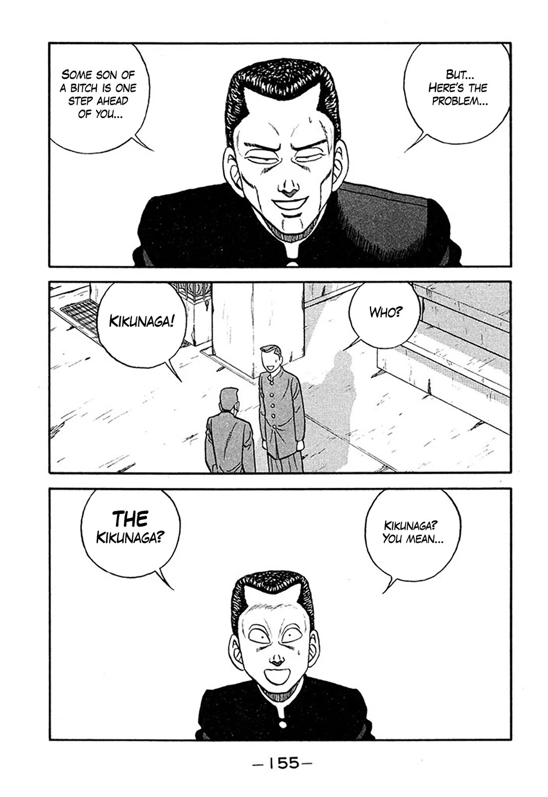 Be-Bop-Highschool Chapter 210 page 11 - Chapter 210: Chronicle of the Broken Bastard's Bitter Fight