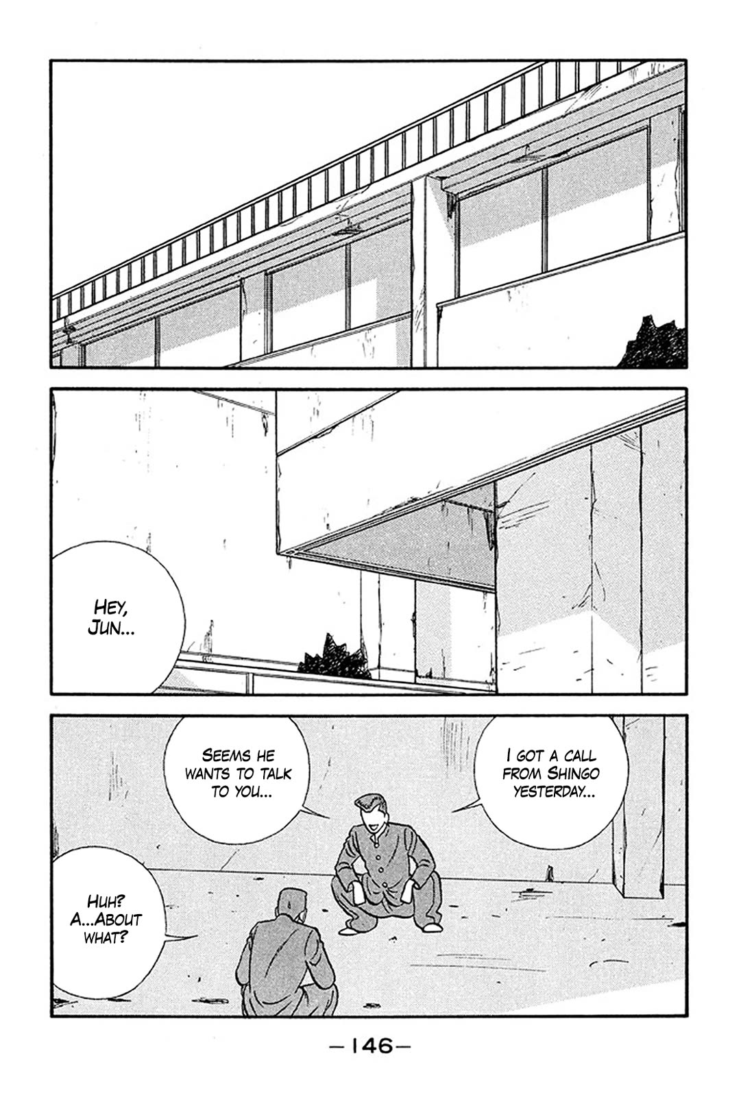 Be-Bop-Highschool Chapter 210 page 2 - Chapter 210: Chronicle of the Broken Bastard's Bitter Fight