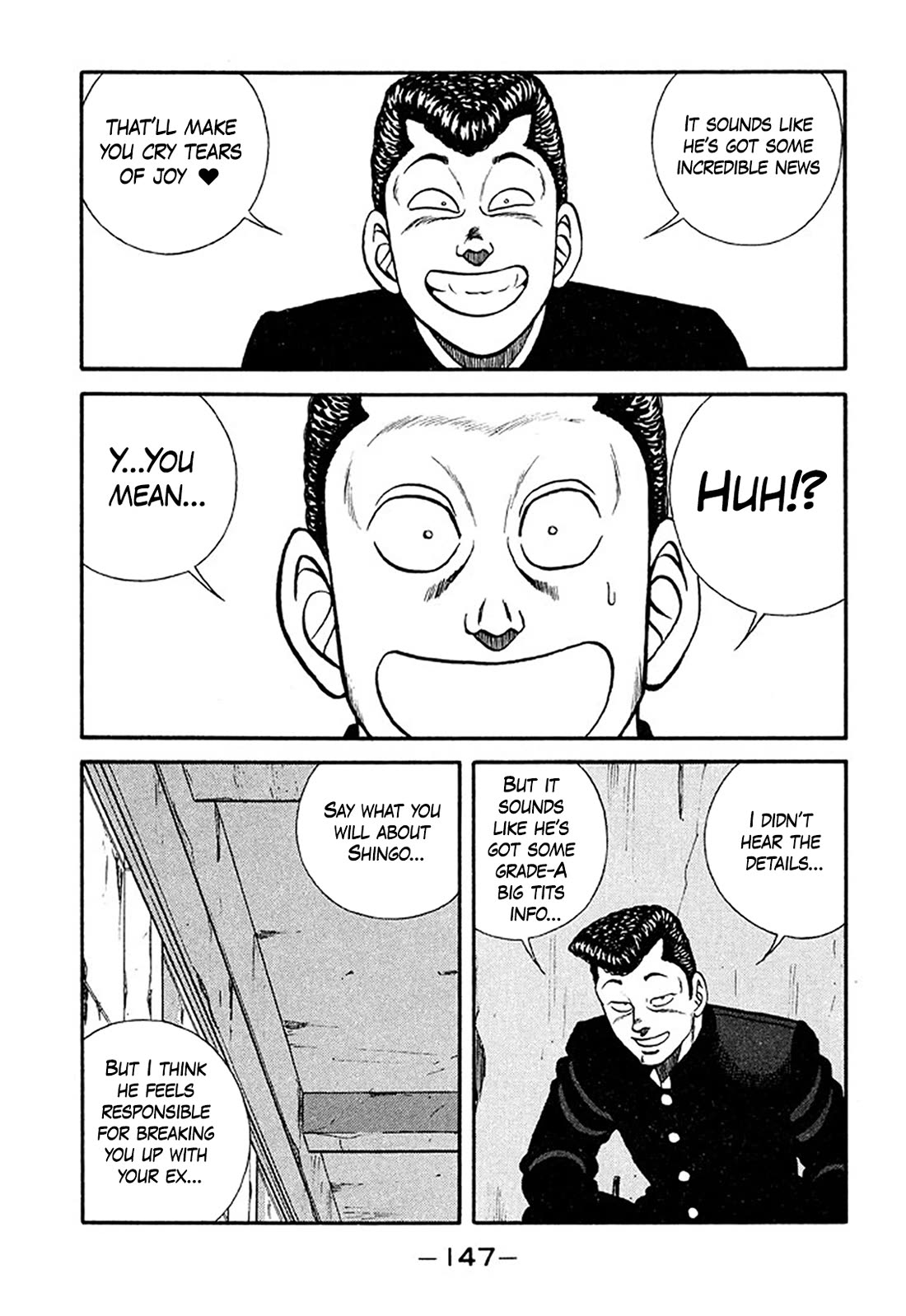 Be-Bop-Highschool Chapter 210 page 3 - Chapter 210: Chronicle of the Broken Bastard's Bitter Fight