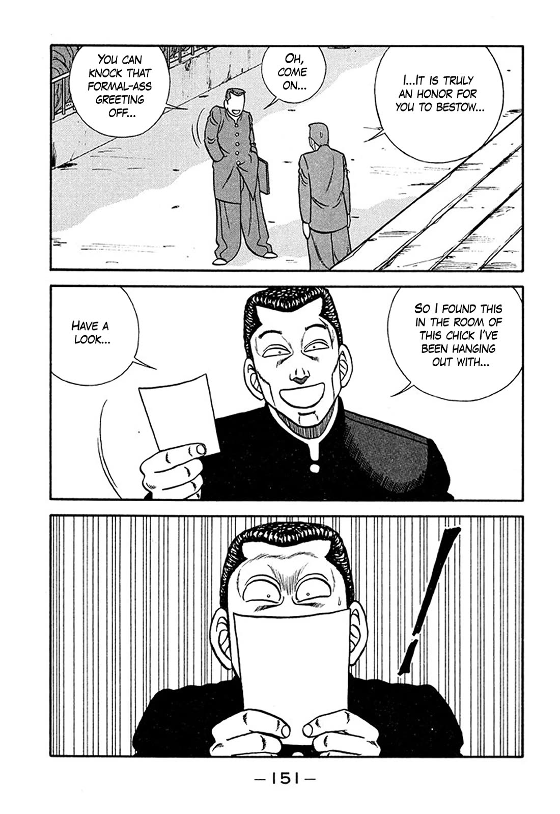 Be-Bop-Highschool Chapter 210 page 7 - Chapter 210: Chronicle of the Broken Bastard's Bitter Fight
