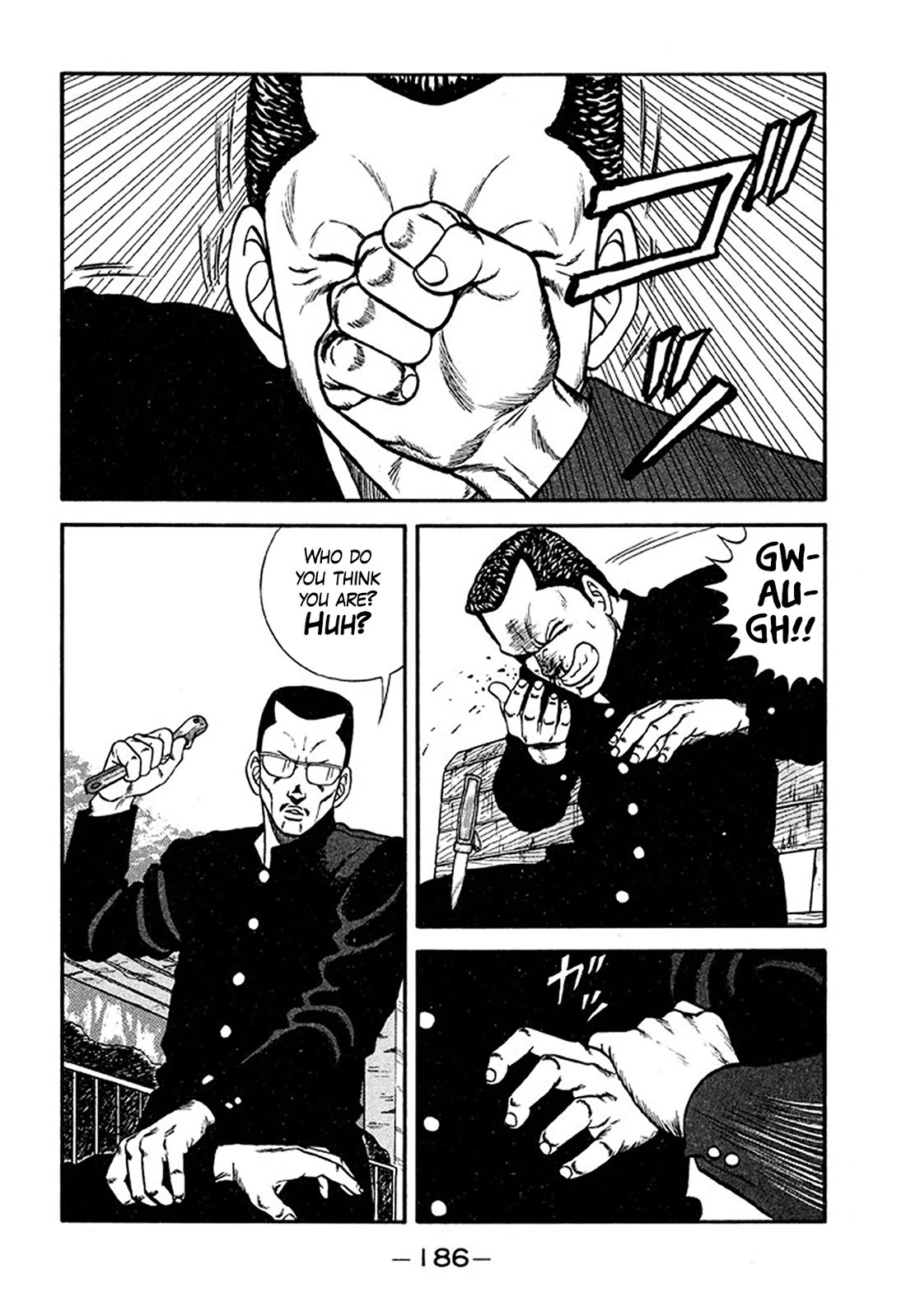 Be-Bop-Highschool Chapter 211 page 14 - Chapter 211: Chronicle of the Broken Bastard's Bitter Battle