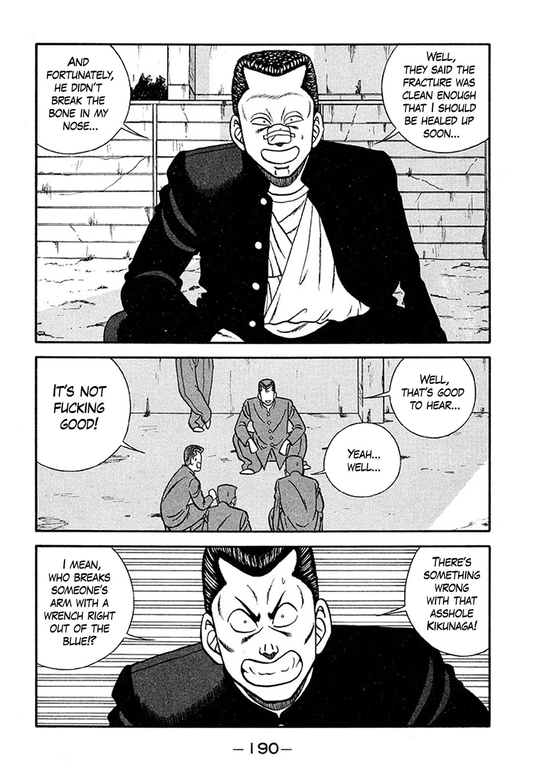 Be-Bop-Highschool Chapter 211 page 18 - Chapter 211: Chronicle of the Broken Bastard's Bitter Battle