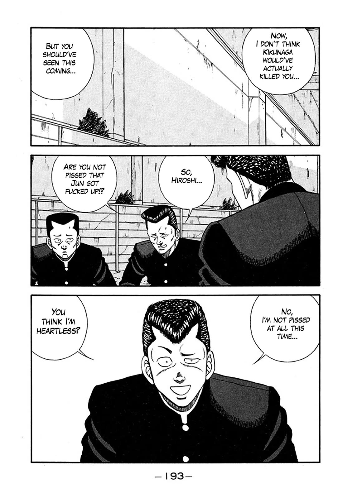 Be-Bop-Highschool Chapter 211 page 21 - Chapter 211: Chronicle of the Broken Bastard's Bitter Battle