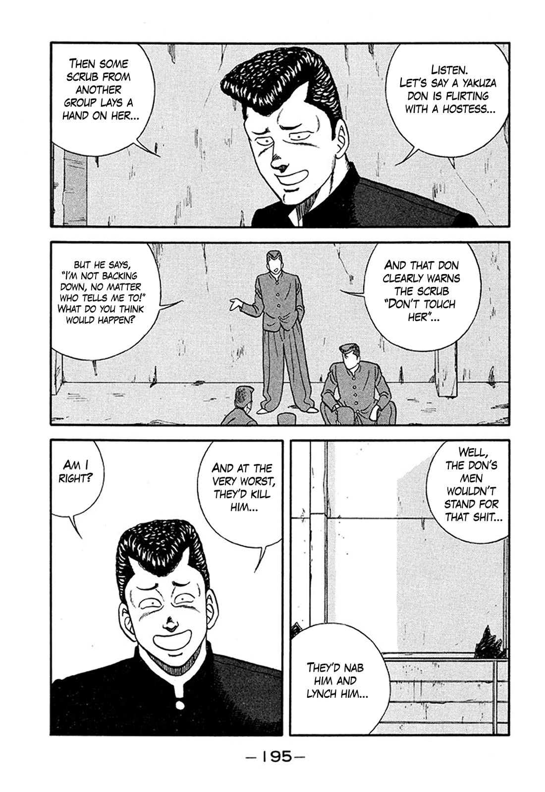 Be-Bop-Highschool Chapter 211 page 23 - Chapter 211: Chronicle of the Broken Bastard's Bitter Battle