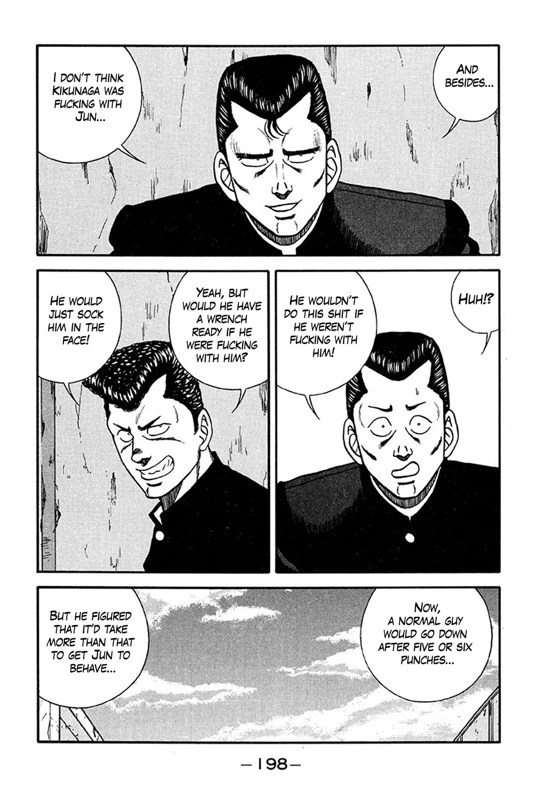 Be-Bop-Highschool Chapter 211 page 26 - Chapter 211: Chronicle of the Broken Bastard's Bitter Battle