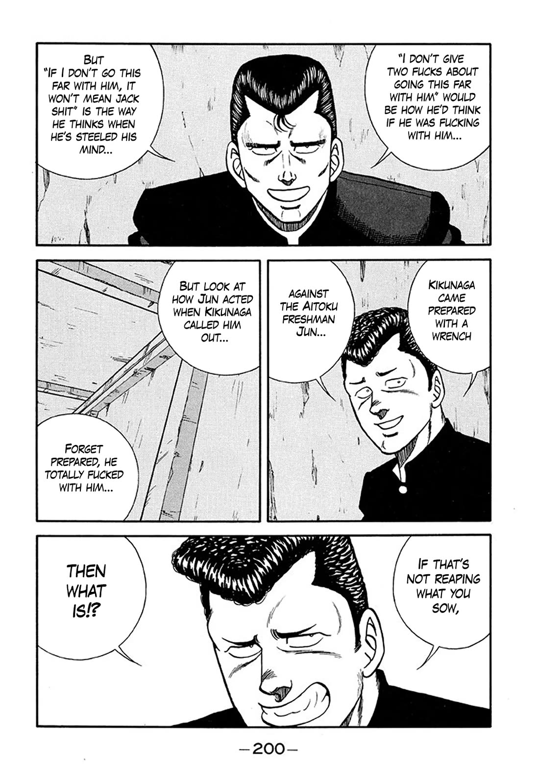 Be-Bop-Highschool Chapter 211 page 28 - Chapter 211: Chronicle of the Broken Bastard's Bitter Battle