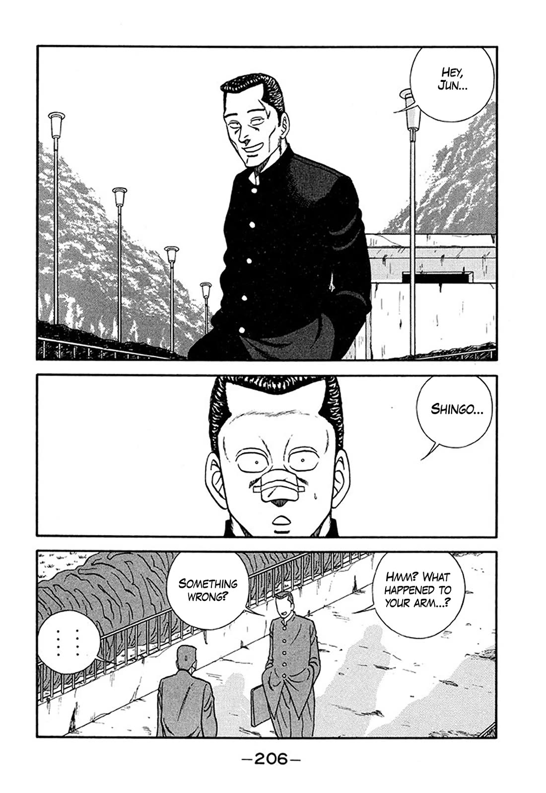 Be-Bop-Highschool Chapter 211 page 34 - Chapter 211: Chronicle of the Broken Bastard's Bitter Battle