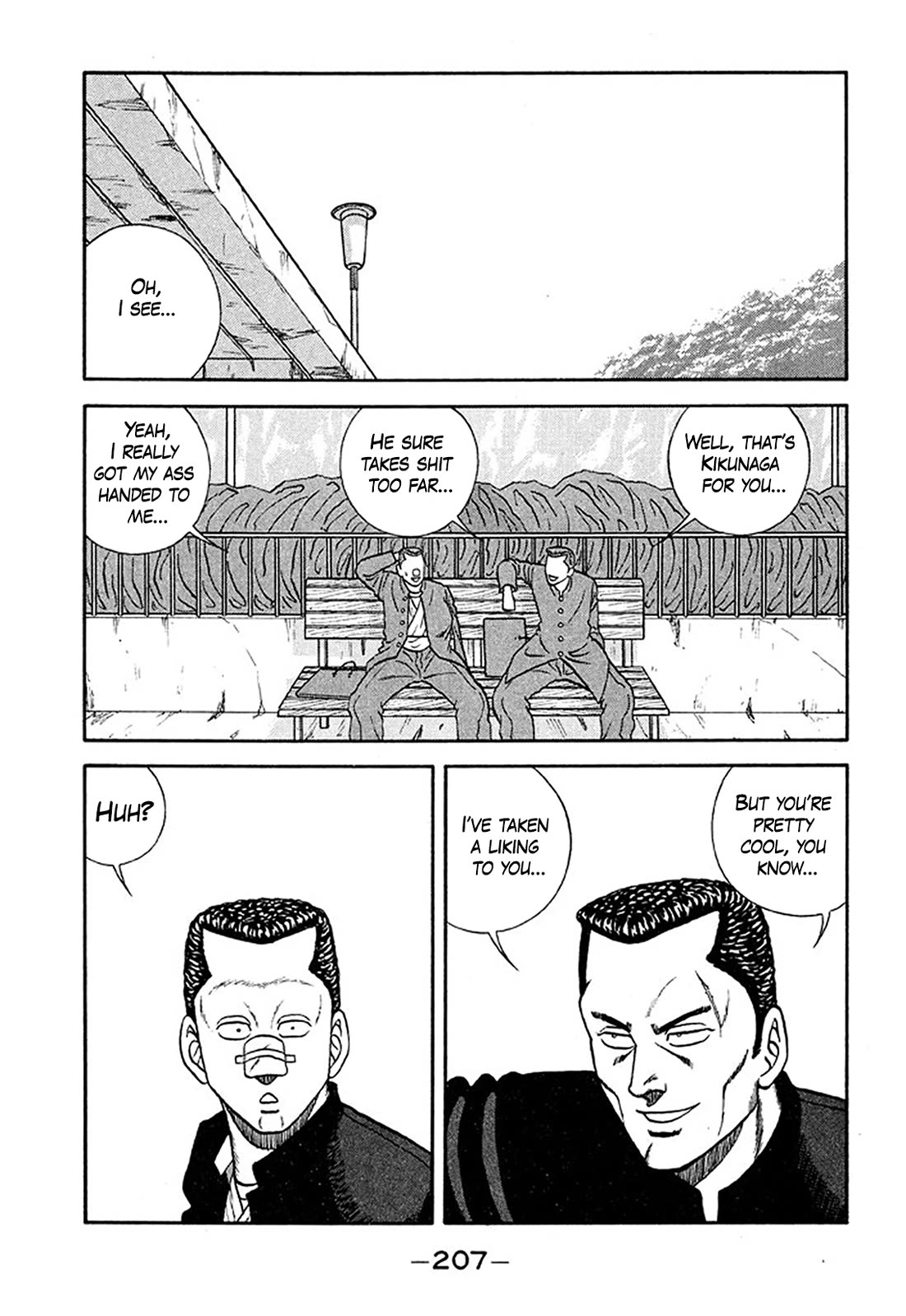 Be-Bop-Highschool Chapter 211 page 35 - Chapter 211: Chronicle of the Broken Bastard's Bitter Battle