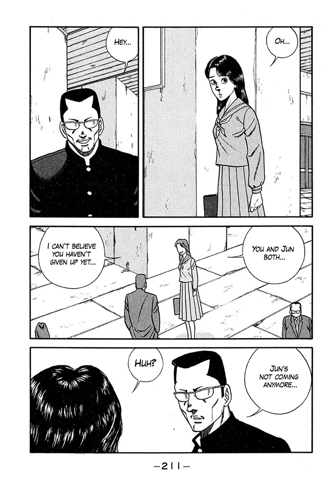 Be-Bop-Highschool Chapter 211 page 39 - Chapter 211: Chronicle of the Broken Bastard's Bitter Battle