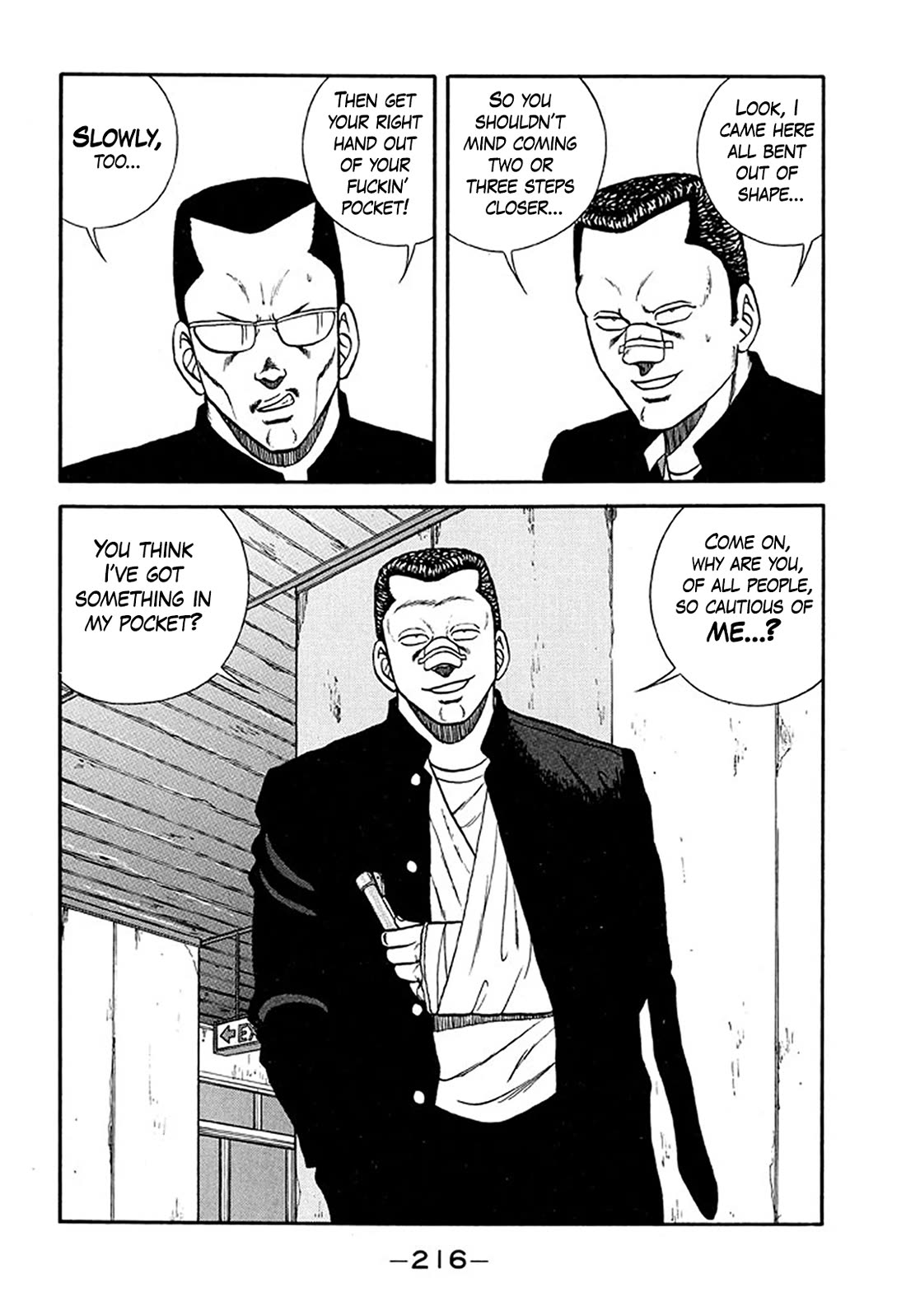 Be-Bop-Highschool Chapter 211 page 44 - Chapter 211: Chronicle of the Broken Bastard's Bitter Battle