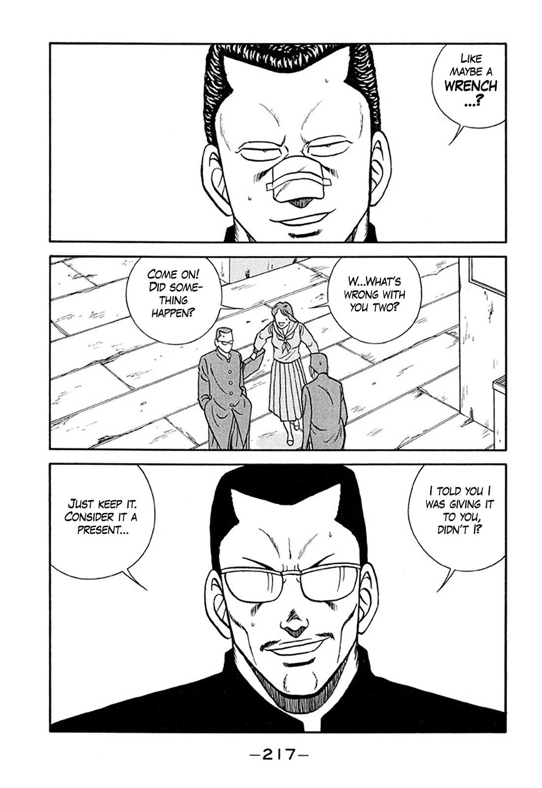 Be-Bop-Highschool Chapter 211 page 45 - Chapter 211: Chronicle of the Broken Bastard's Bitter Battle
