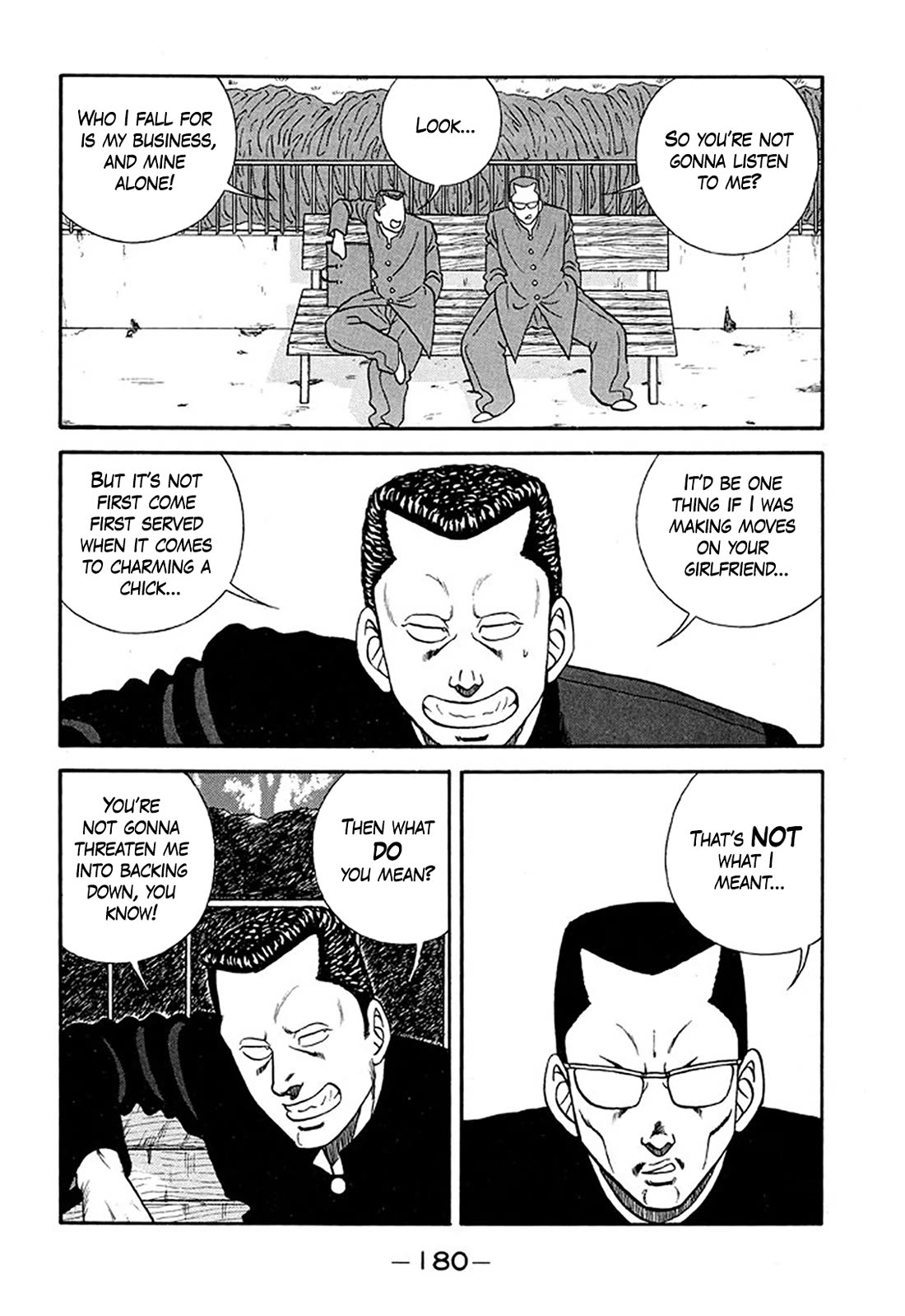 Be-Bop-Highschool Chapter 211 page 8 - Chapter 211: Chronicle of the Broken Bastard's Bitter Battle