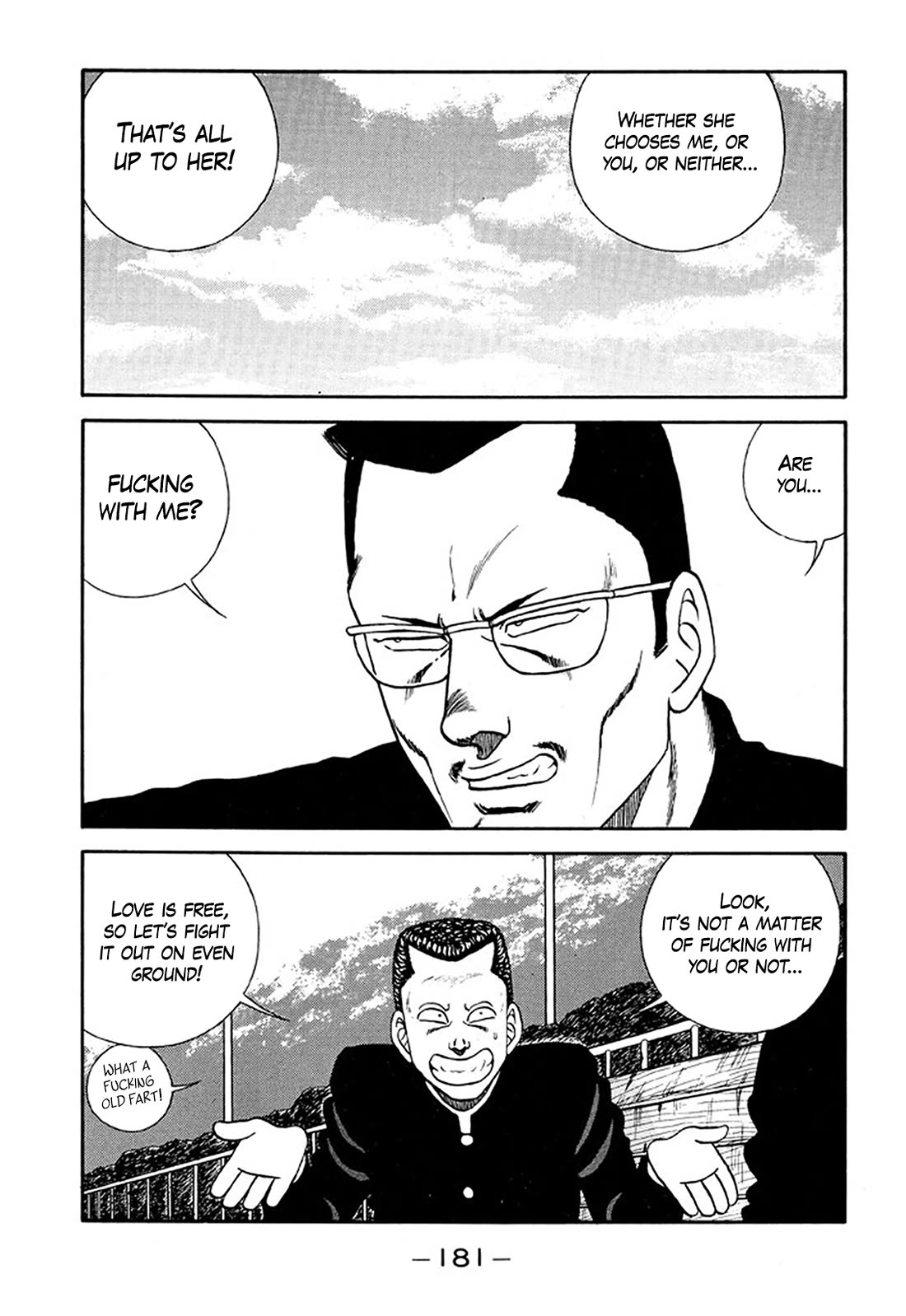 Be-Bop-Highschool Chapter 211 page 9 - Chapter 211: Chronicle of the Broken Bastard's Bitter Battle