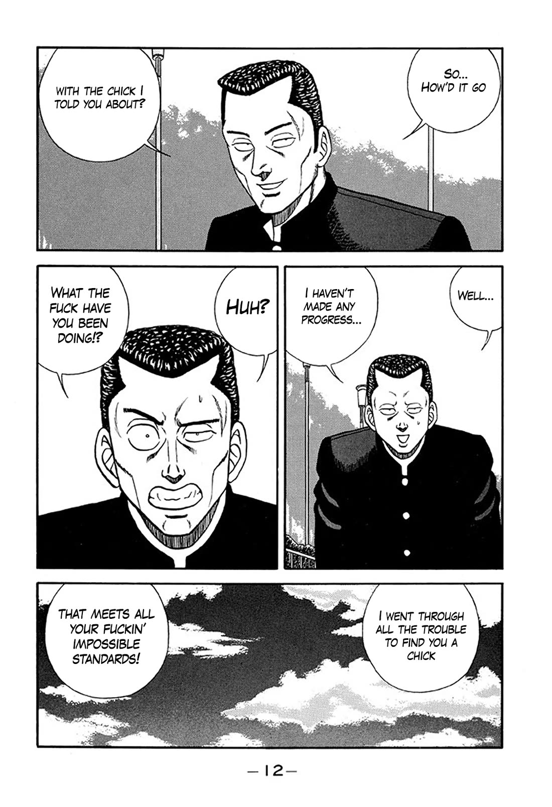 Be-Bop-Highschool Chapter 212 page 10 - Chapter 212: Chronicle of the Broken Bastard's Delusion