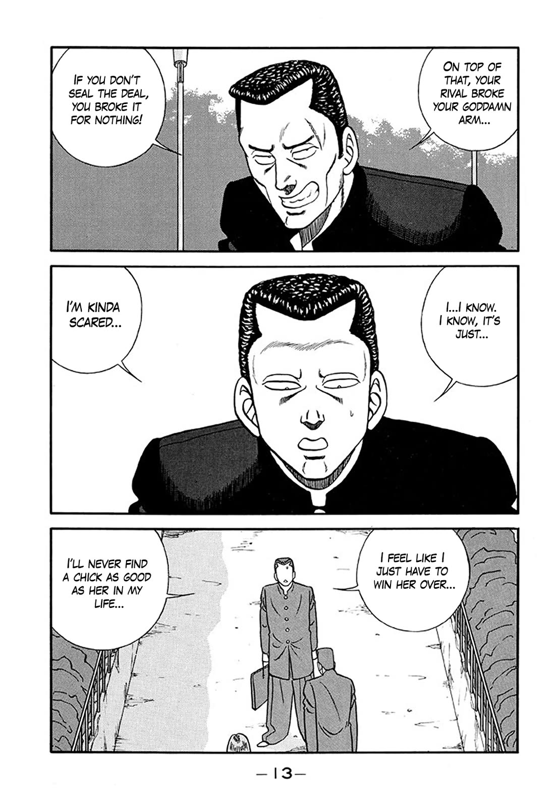 Be-Bop-Highschool Chapter 212 page 11 - Chapter 212: Chronicle of the Broken Bastard's Delusion