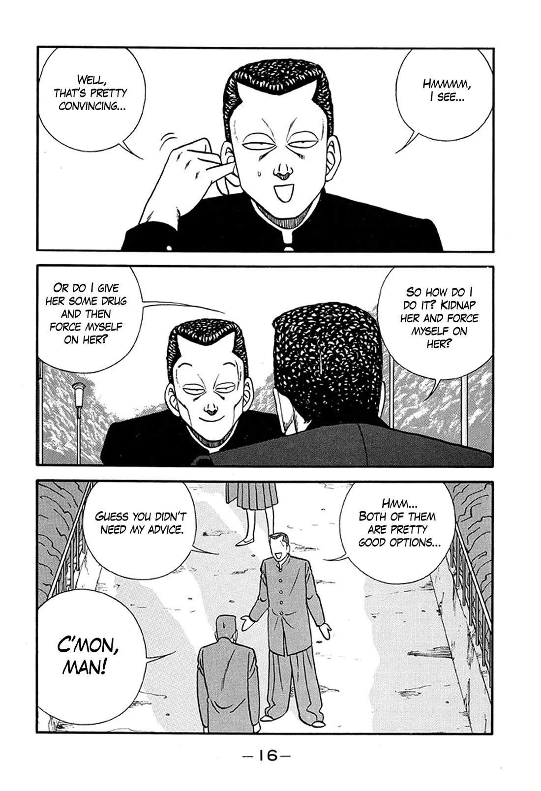 Be-Bop-Highschool Chapter 212 page 14 - Chapter 212: Chronicle of the Broken Bastard's Delusion