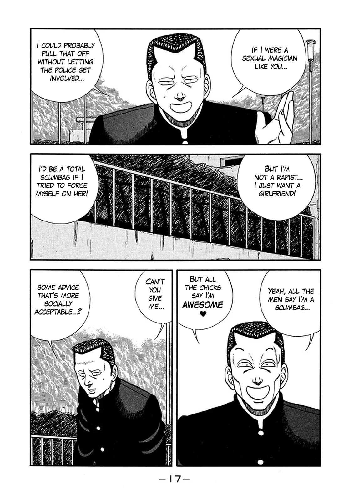 Be-Bop-Highschool Chapter 212 page 15 - Chapter 212: Chronicle of the Broken Bastard's Delusion