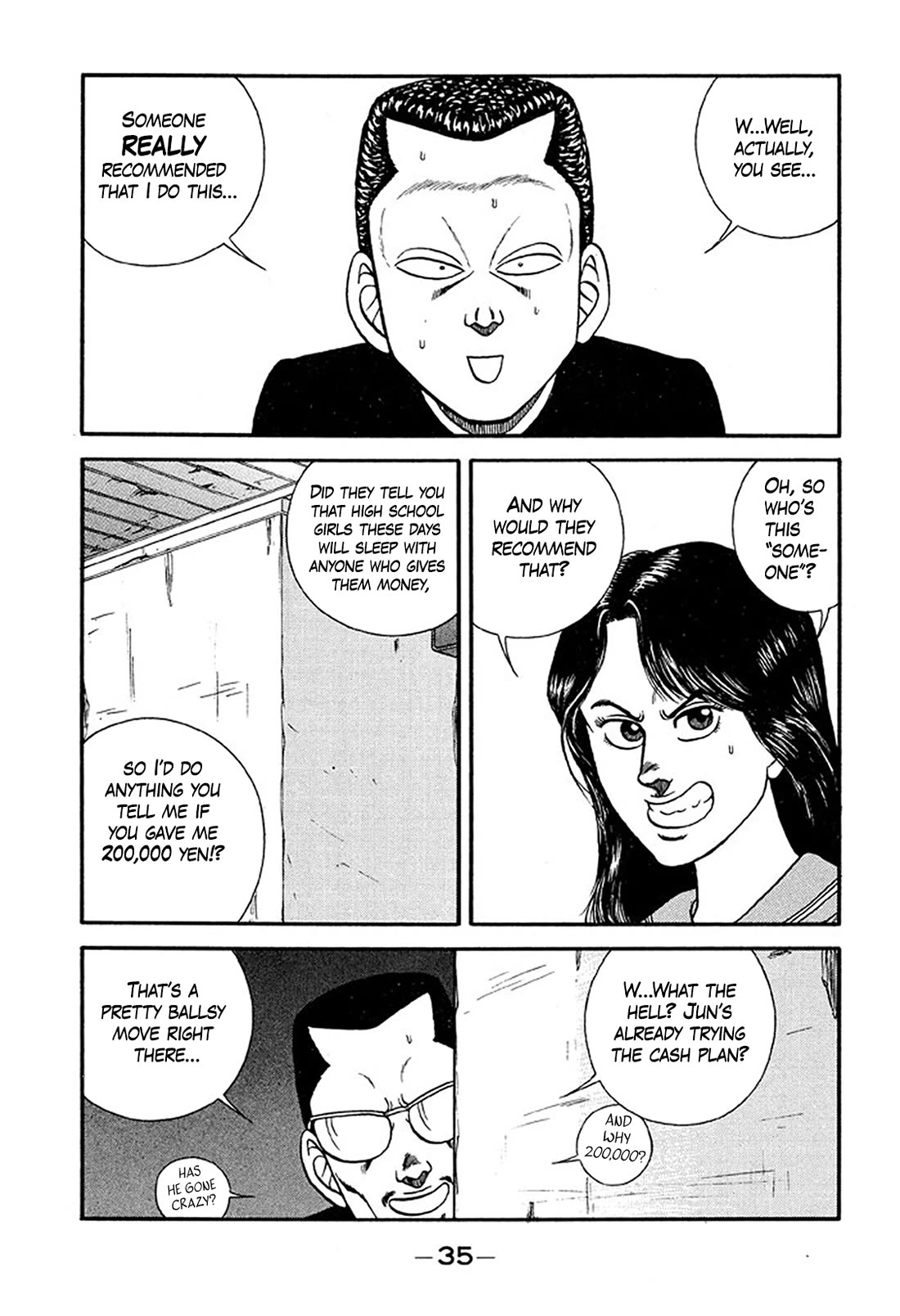 Be-Bop-Highschool Chapter 212 page 33 - Chapter 212: Chronicle of the Broken Bastard's Delusion