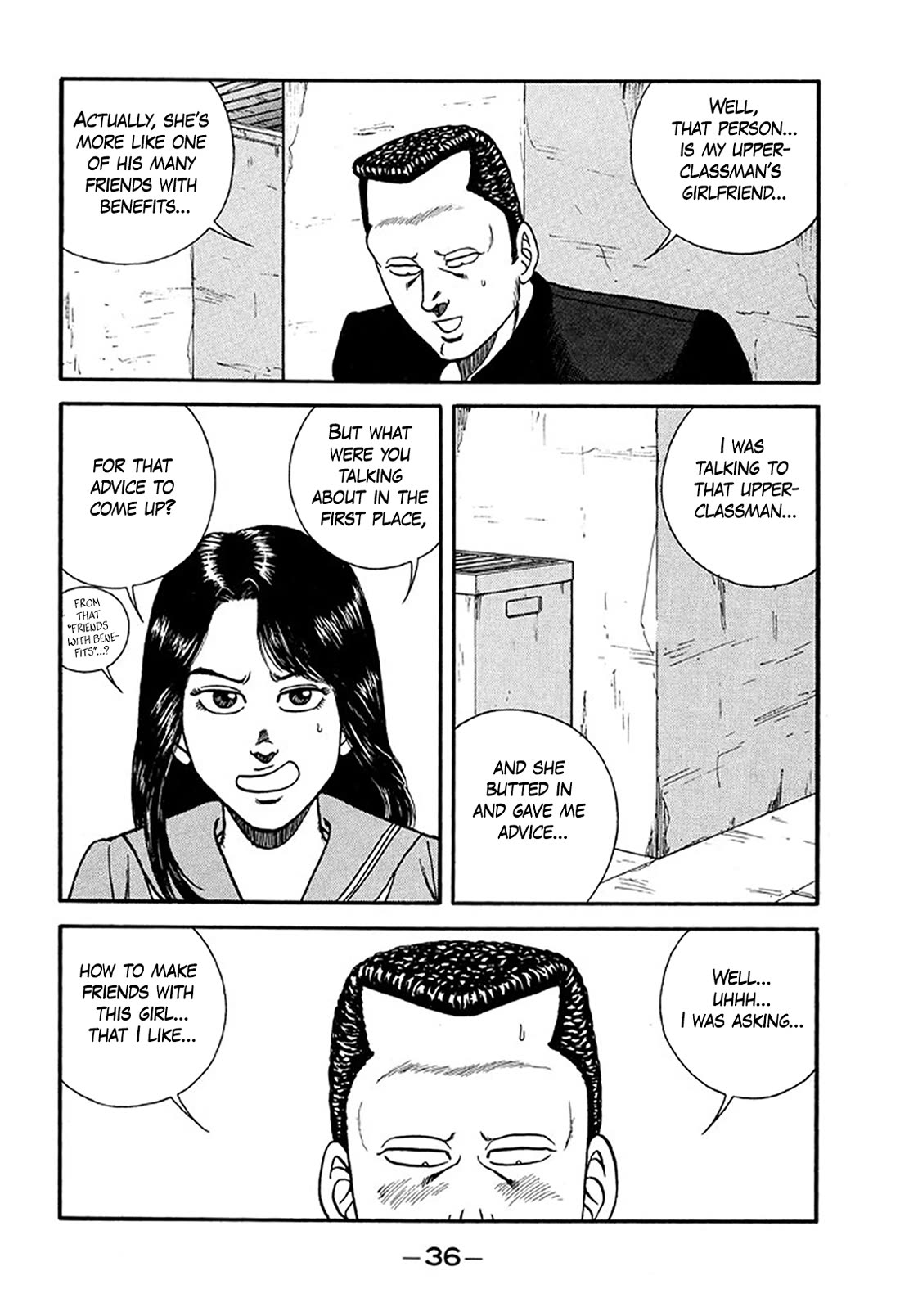Be-Bop-Highschool Chapter 212 page 34 - Chapter 212: Chronicle of the Broken Bastard's Delusion