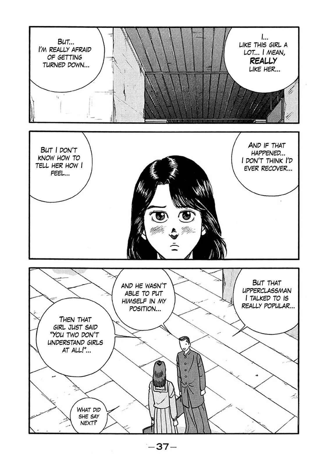 Be-Bop-Highschool Chapter 212 page 35 - Chapter 212: Chronicle of the Broken Bastard's Delusion