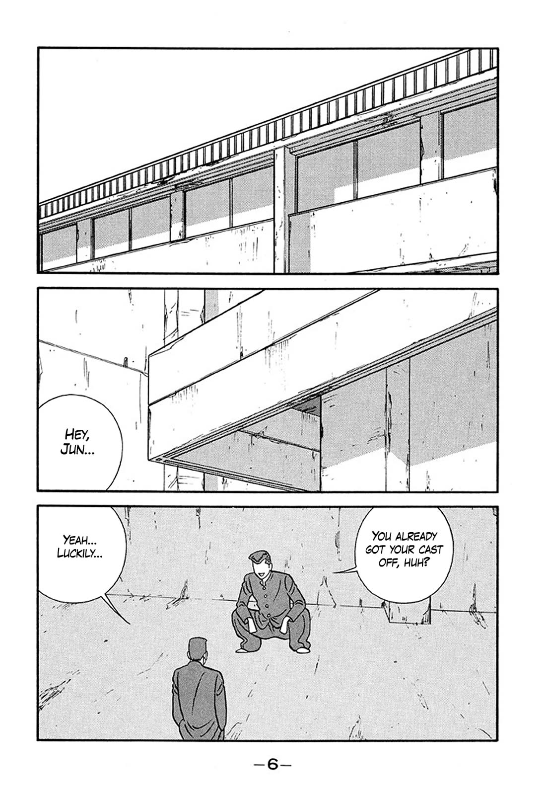 Be-Bop-Highschool Chapter 212 page 4 - Chapter 212: Chronicle of the Broken Bastard's Delusion