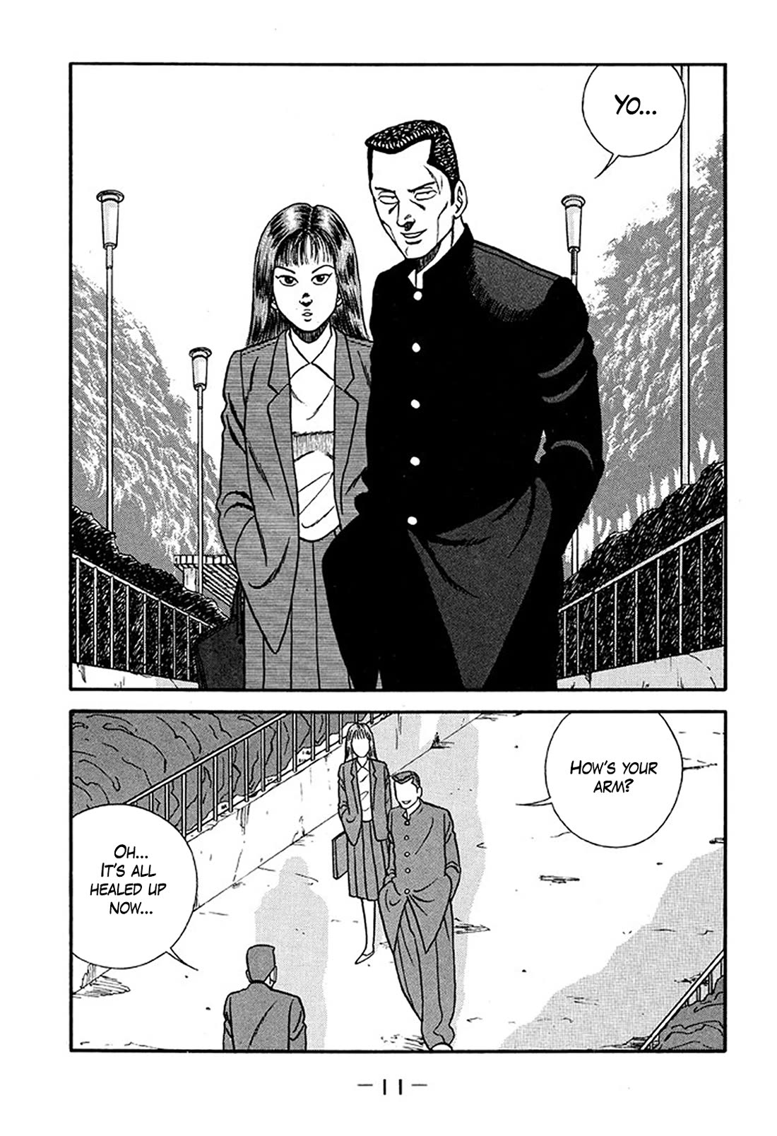 Be-Bop-Highschool Chapter 212 page 9 - Chapter 212: Chronicle of the Broken Bastard's Delusion