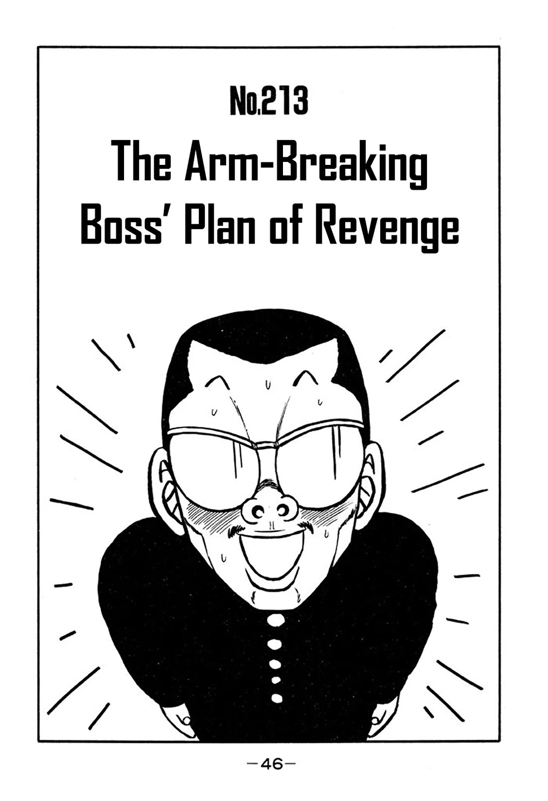 Be-Bop-Highschool Chapter 213 page 1 - Chapter 213: The Arm-Breaking Boss' Plan of Revenge