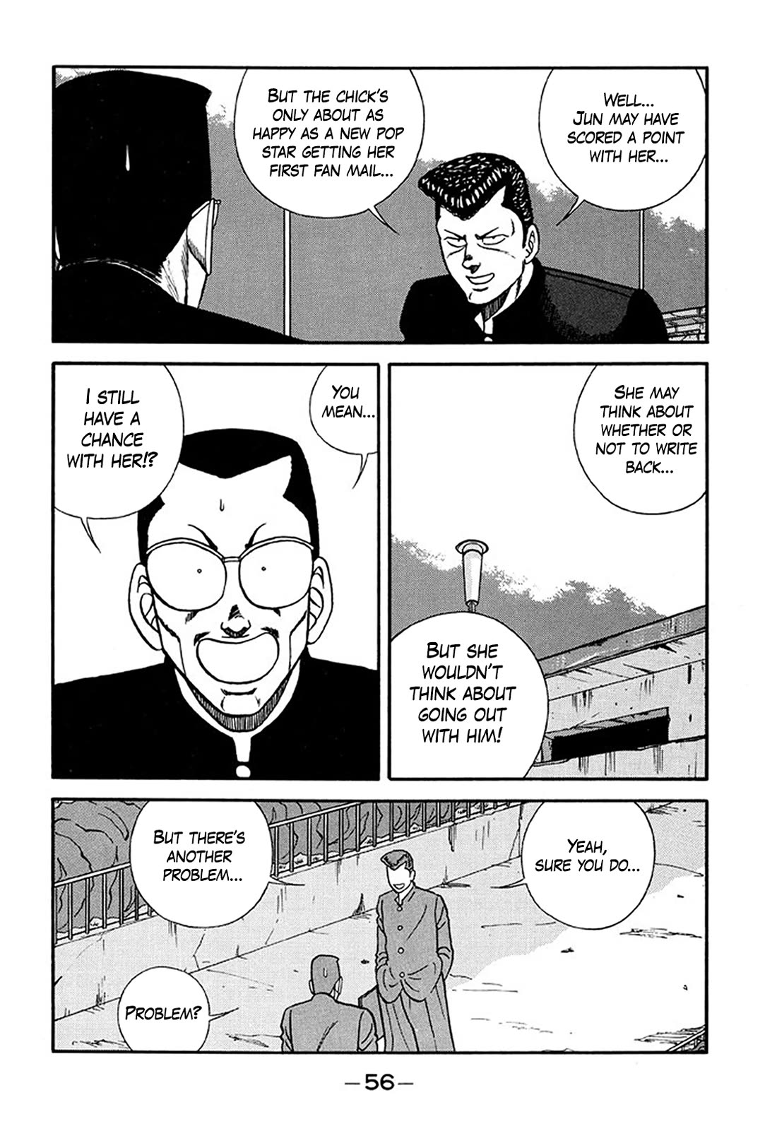Be-Bop-Highschool Chapter 213 page 11 - Chapter 213: The Arm-Breaking Boss' Plan of Revenge