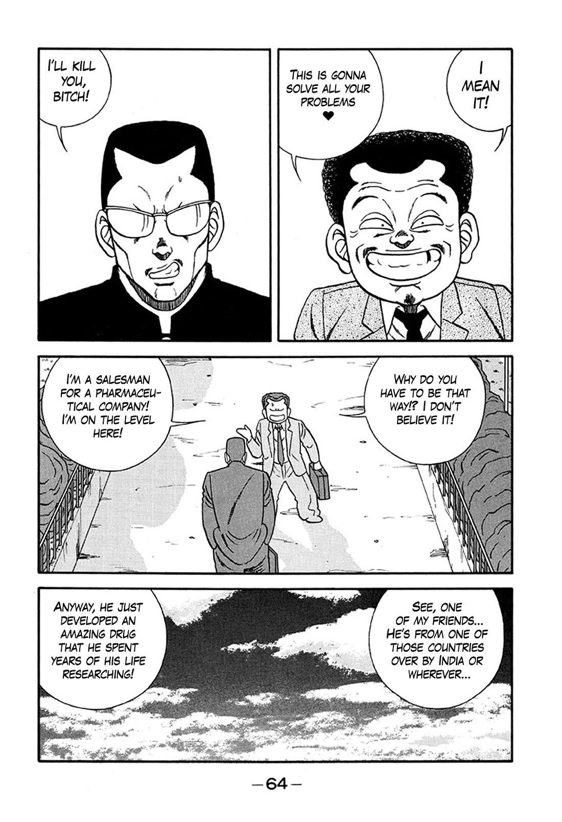 Be-Bop-Highschool Chapter 213 page 19 - Chapter 213: The Arm-Breaking Boss' Plan of Revenge