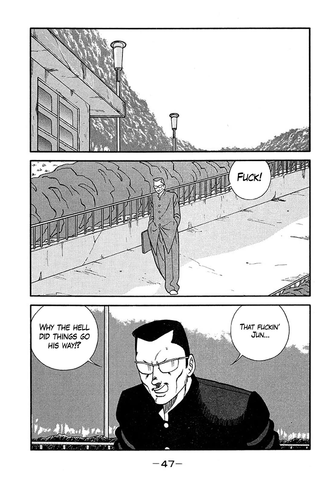 Be-Bop-Highschool Chapter 213 page 2 - Chapter 213: The Arm-Breaking Boss' Plan of Revenge