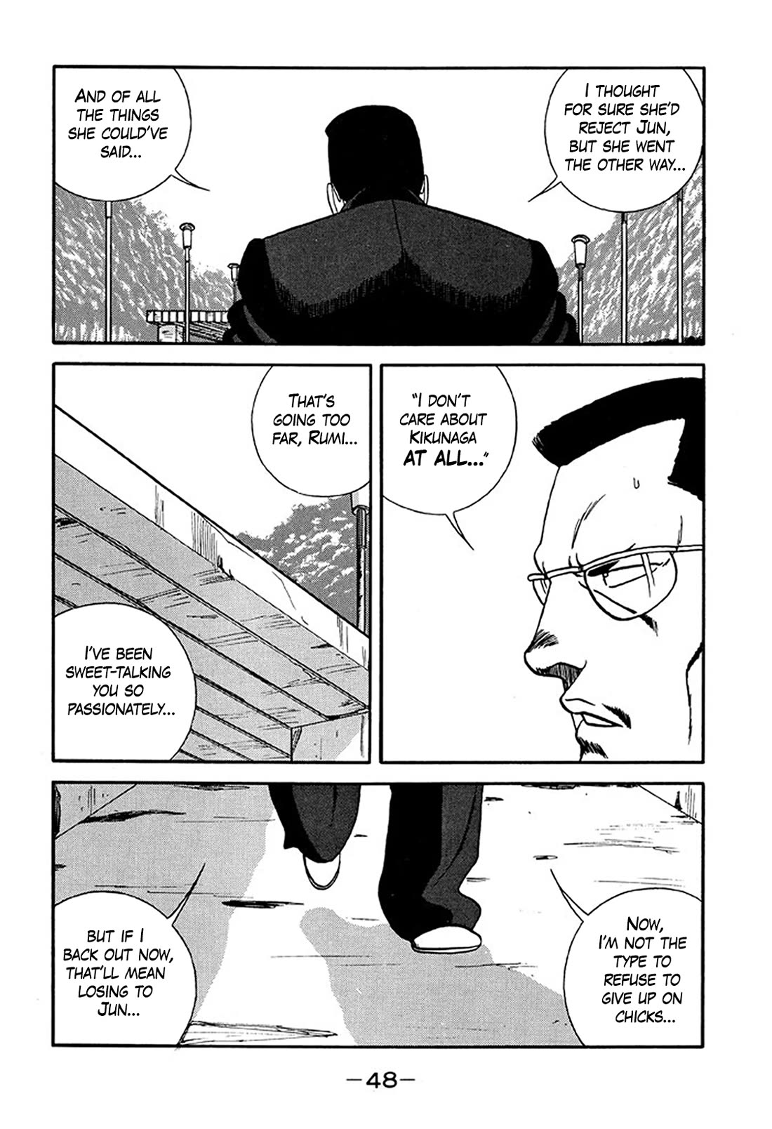 Be-Bop-Highschool Chapter 213 page 3 - Chapter 213: The Arm-Breaking Boss' Plan of Revenge