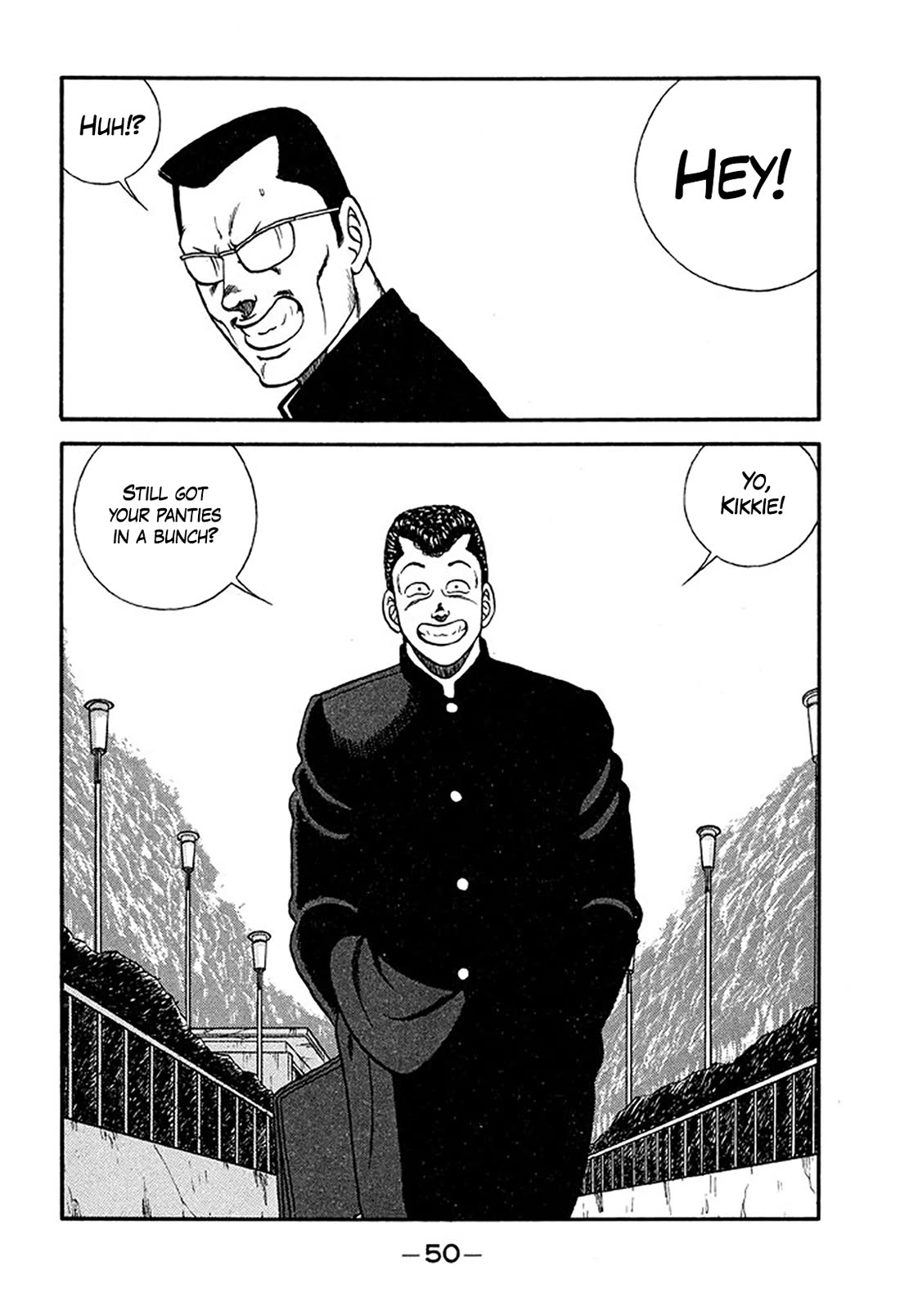 Be-Bop-Highschool Chapter 213 page 5 - Chapter 213: The Arm-Breaking Boss' Plan of Revenge