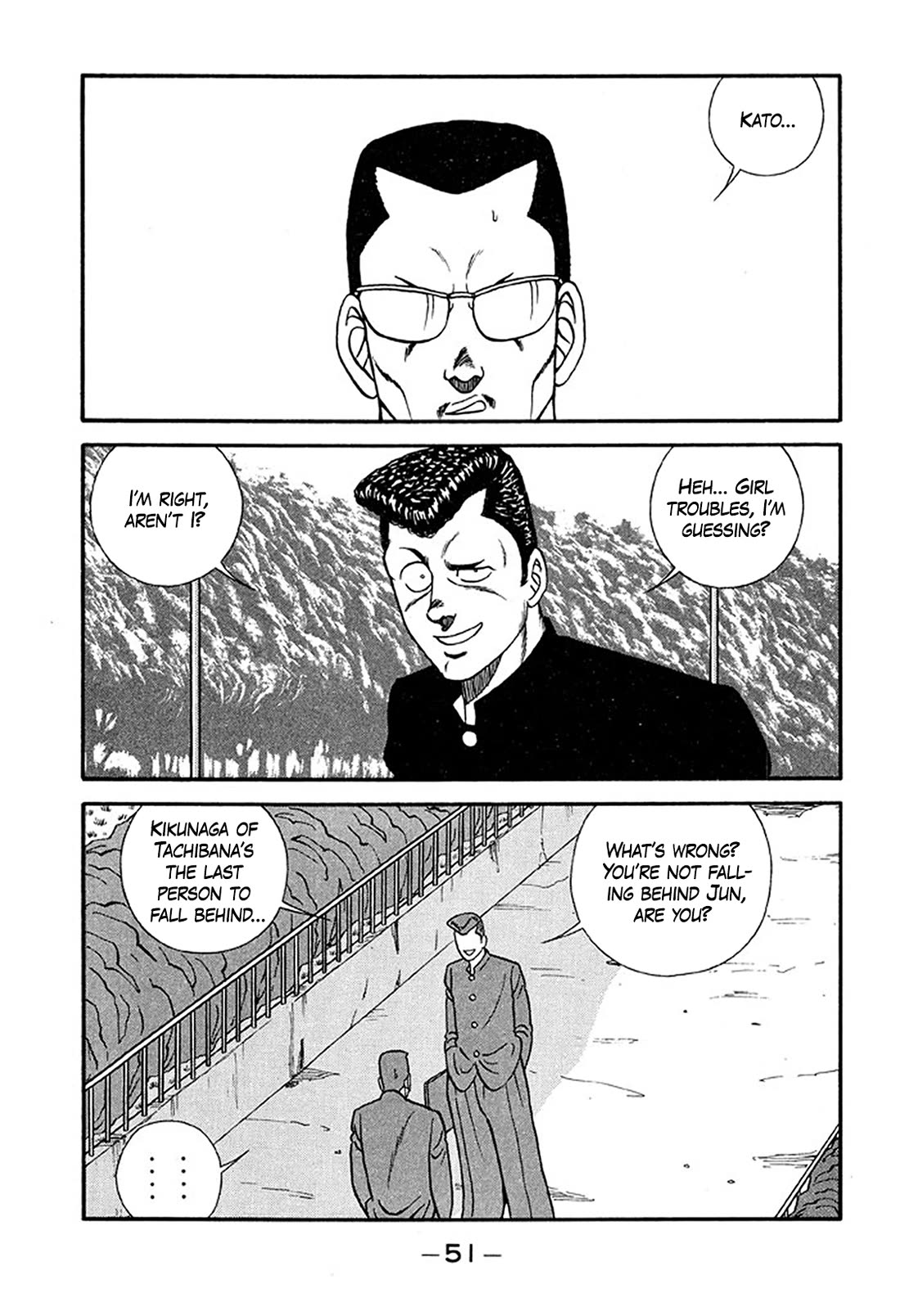 Be-Bop-Highschool Chapter 213 page 6 - Chapter 213: The Arm-Breaking Boss' Plan of Revenge