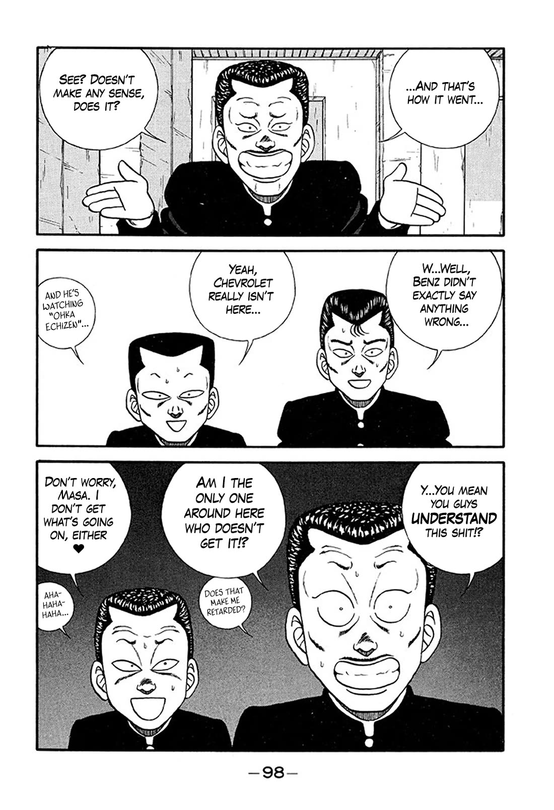 Be-Bop-Highschool Chapter 214 page 24 - Chapter 214: The High School Dimwit Pandemonium