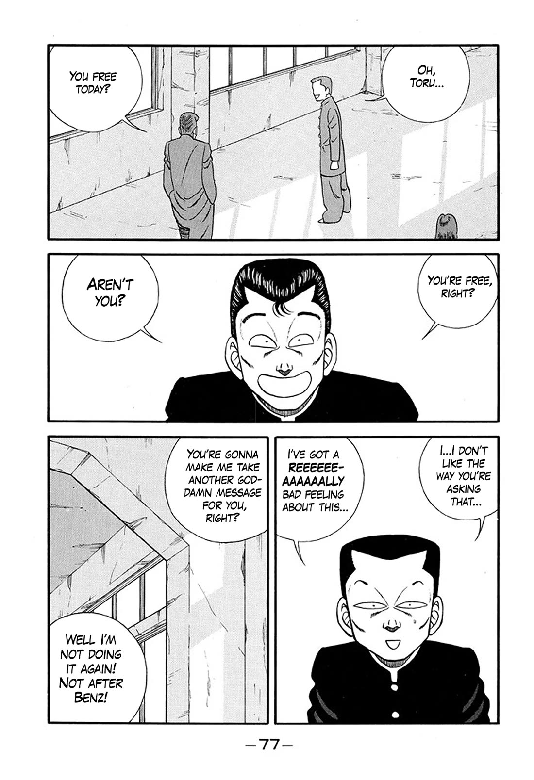 Be-Bop-Highschool Chapter 214 page 3 - Chapter 214: The High School Dimwit Pandemonium