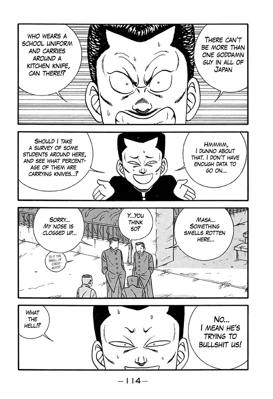 Be-Bop-Highschool Chapter 214 page 40 - Chapter 214: The High School Dimwit Pandemonium