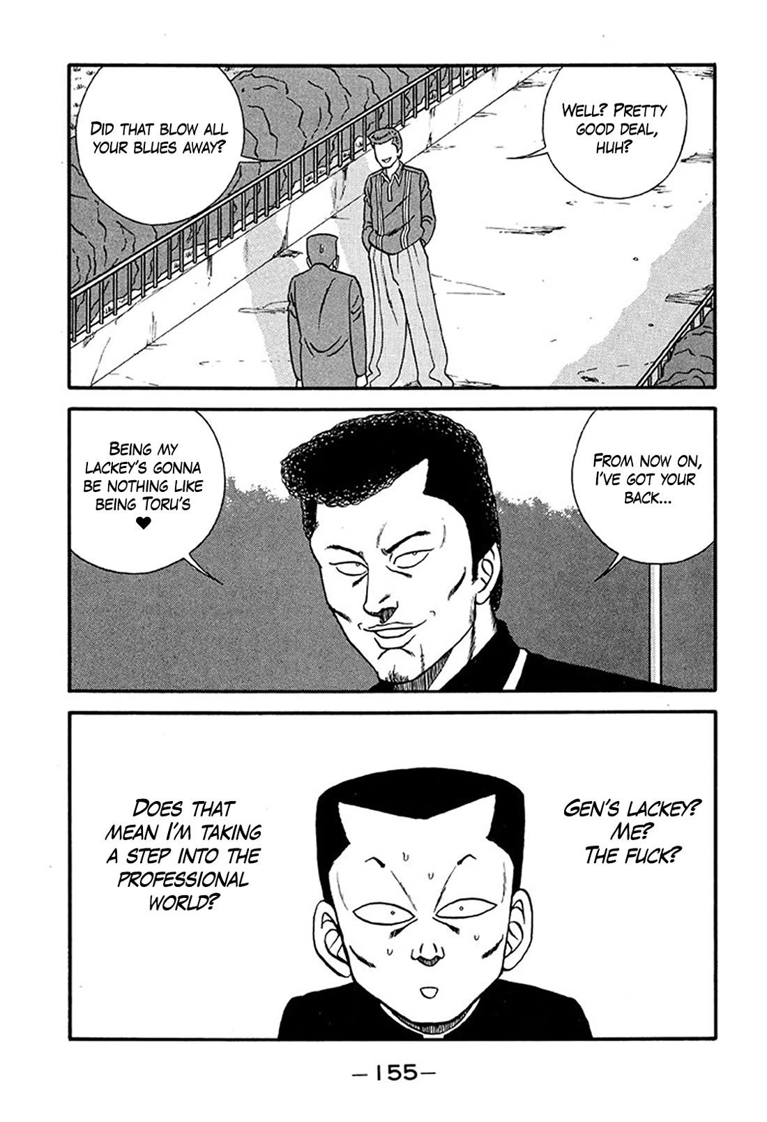 Be-Bop-Highschool Chapter 215 page 15 - Chapter 215: Lucky Break of the Lackey's Life