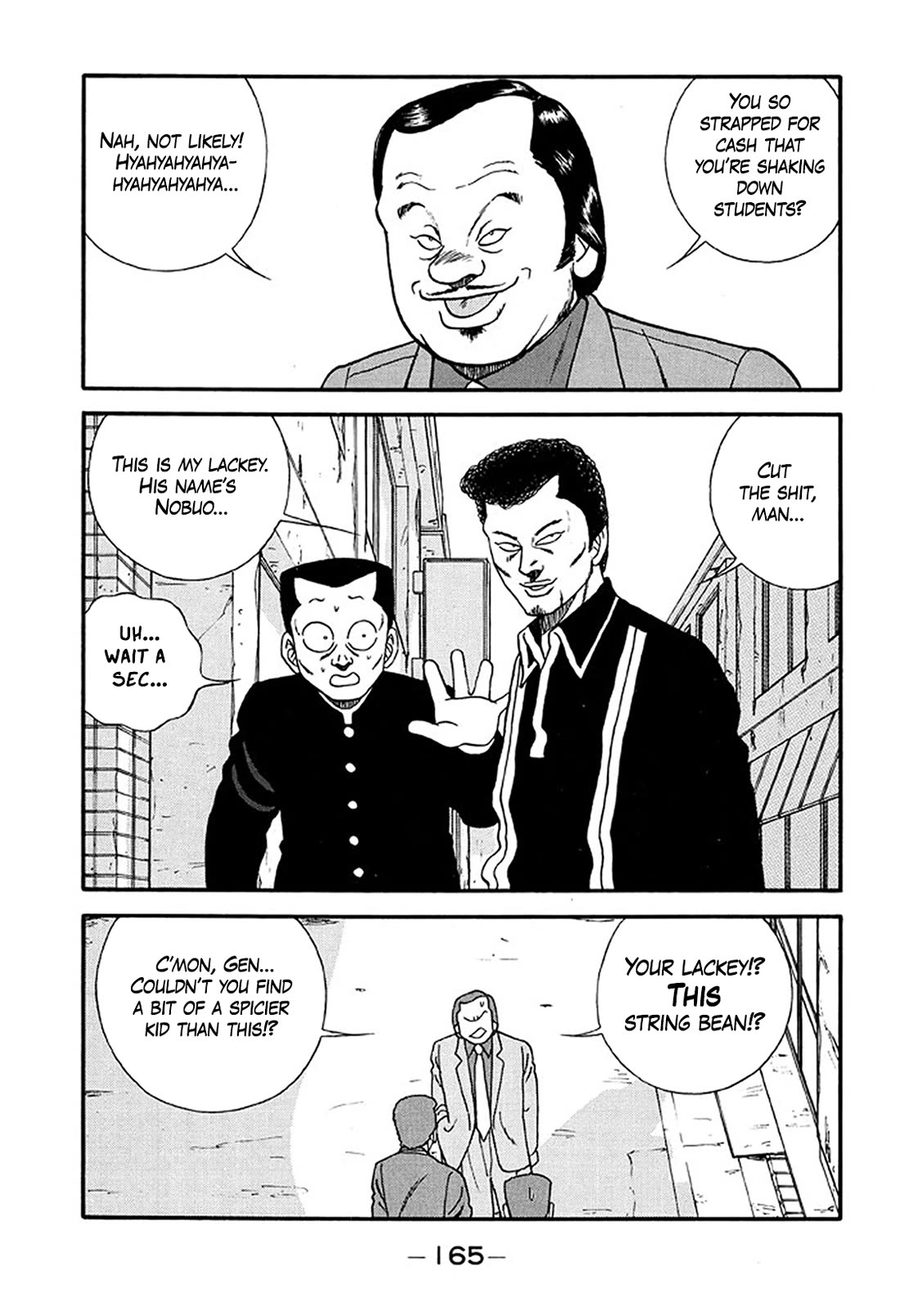 Be-Bop-Highschool Chapter 215 page 25 - Chapter 215: Lucky Break of the Lackey's Life